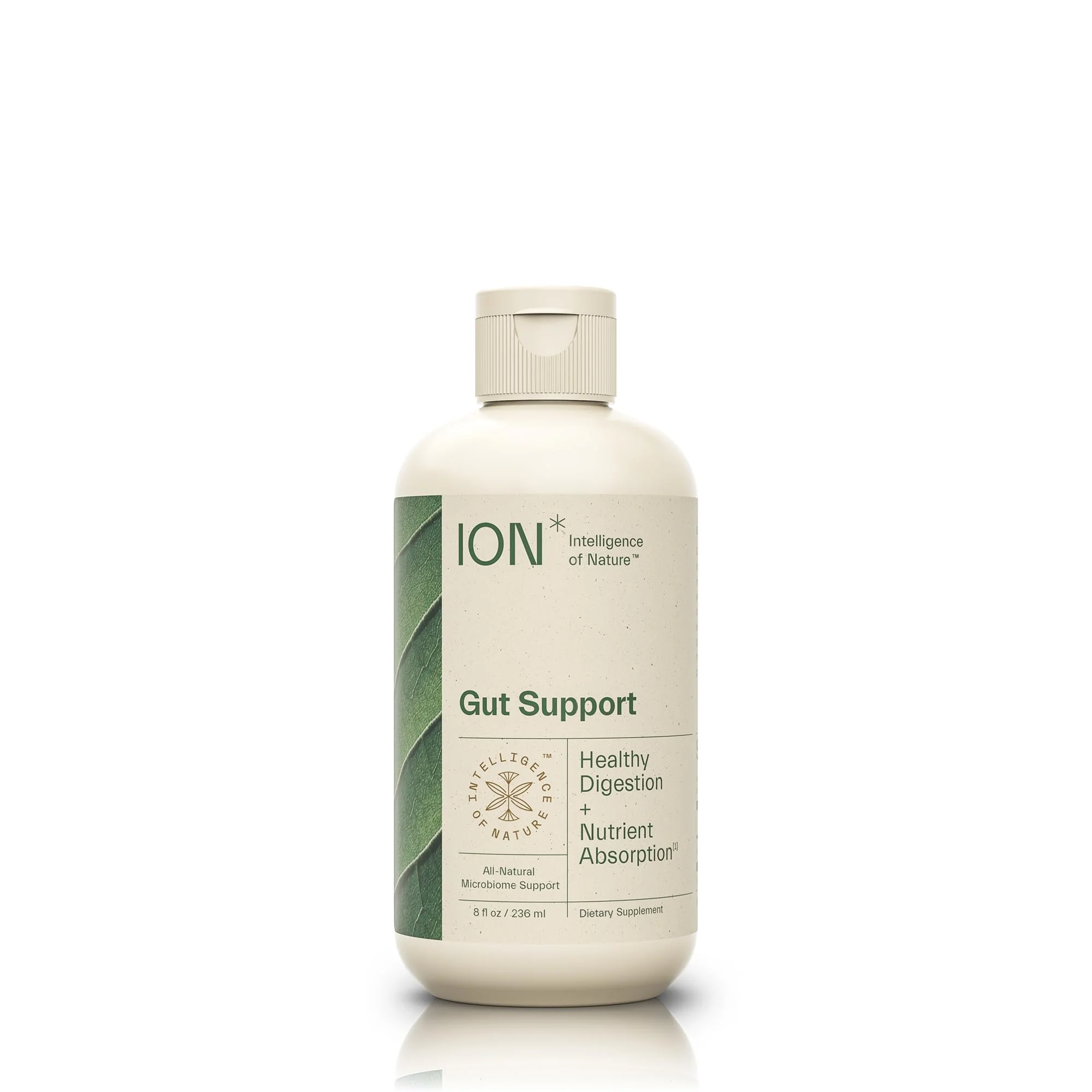 ION Gut Support Liquid – Digestive Health & Detox Drops with Humic Extract | 8 fl oz