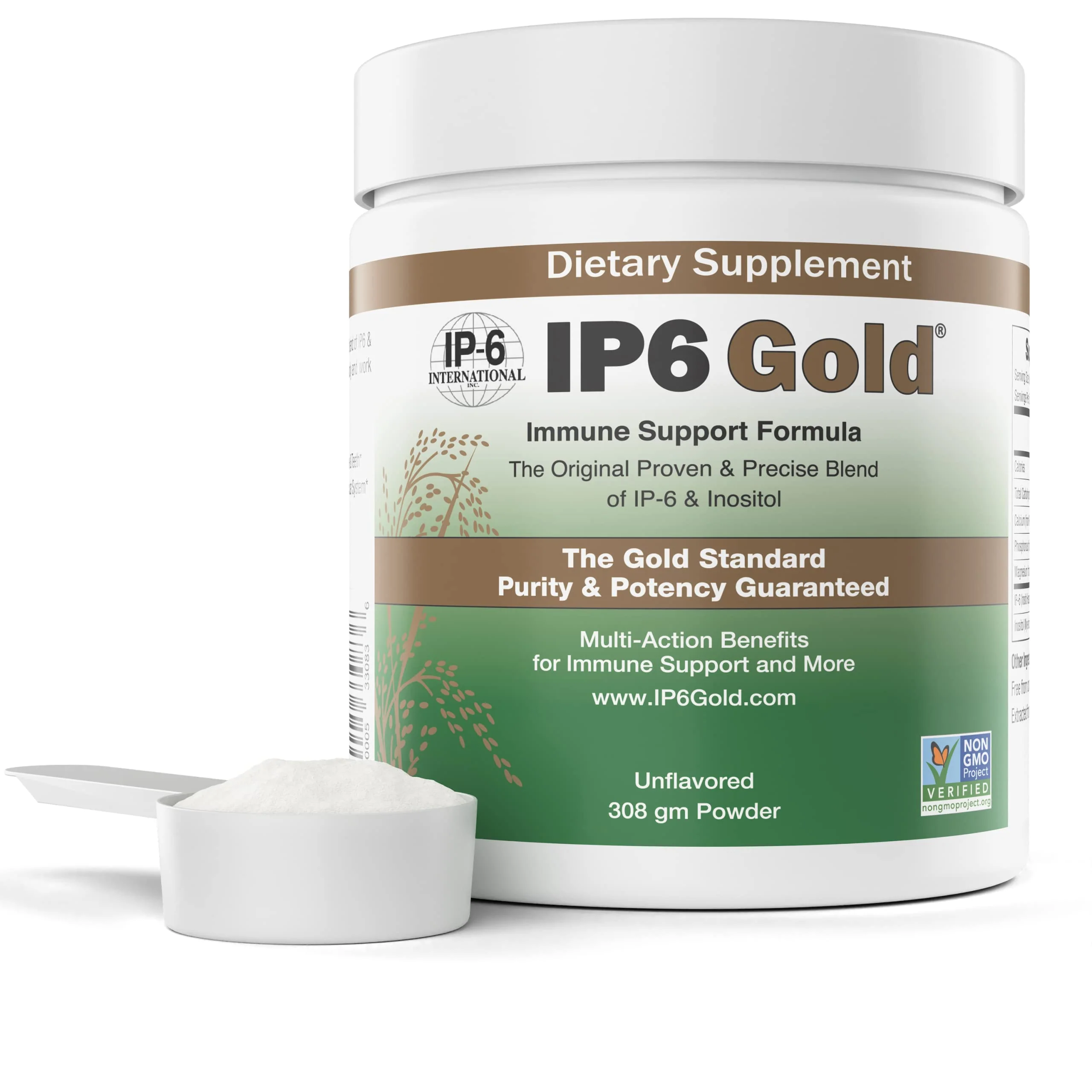 IP6 Gold IP-6 & Myo-Inositol Unflavored Powder, 308 g – Vegan & Non-GMO, Gluten Free - Image 6