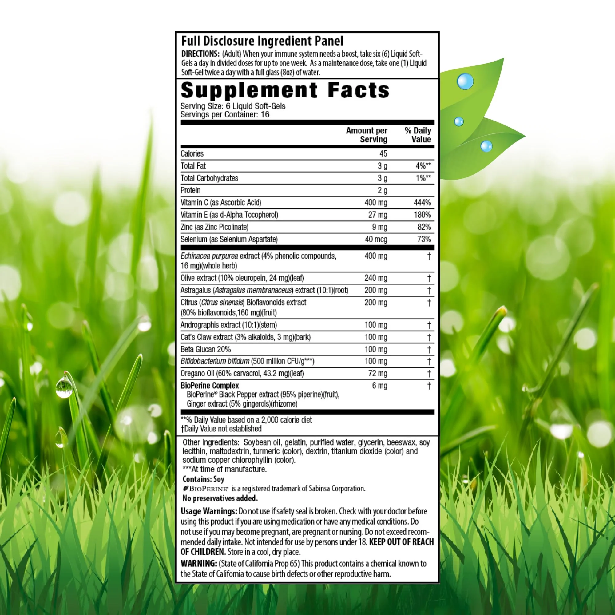 Irwin Naturals Immuno-Shield – 100 Liquid Softgels (Pack of 2) | All-Season Immune Support - Image 3