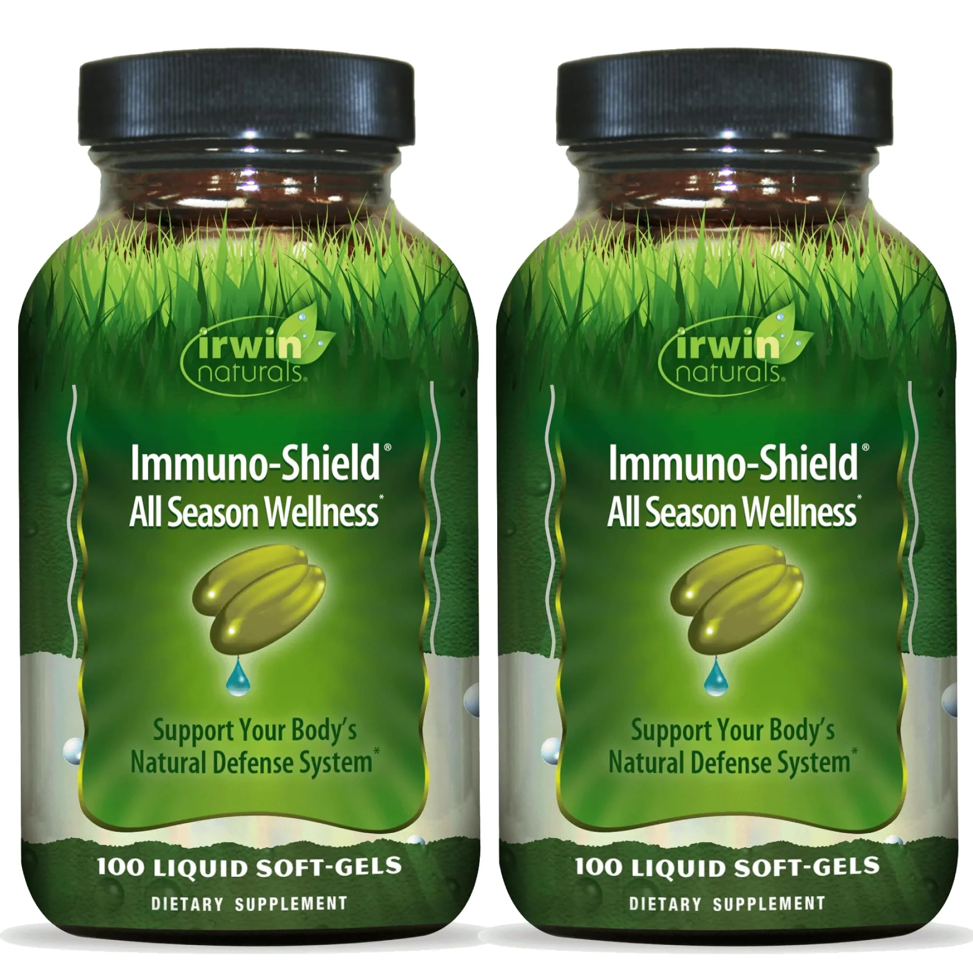 Irwin Naturals Immuno-Shield – 100 Liquid Softgels (Pack of 2) | All-Season Immune Support - Image 7