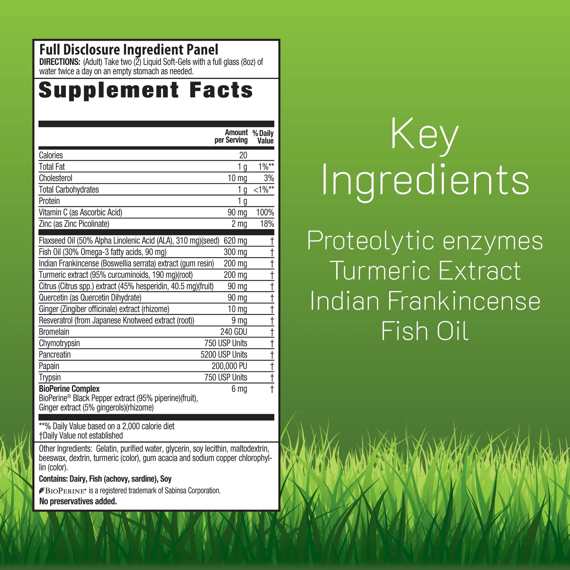 Irwin Naturals Inflamma-Less – 80 Softgels, Pack of 2 | Supports Comfort, Mobility & Flexibility - Image 2