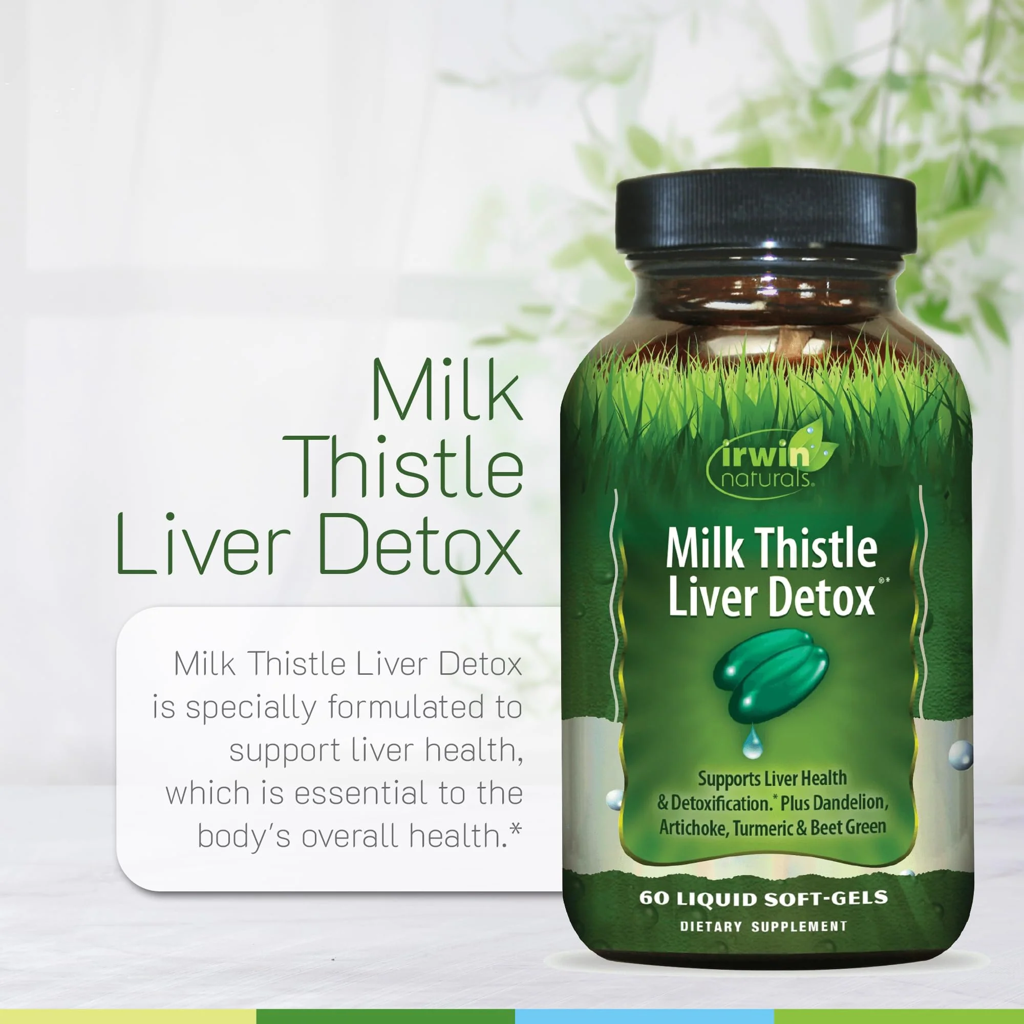 Irwin Naturals Milk Thistle Liver Detox – 60 Liquid Soft-Gels (Pack of 2) for Liver Health - Image 13