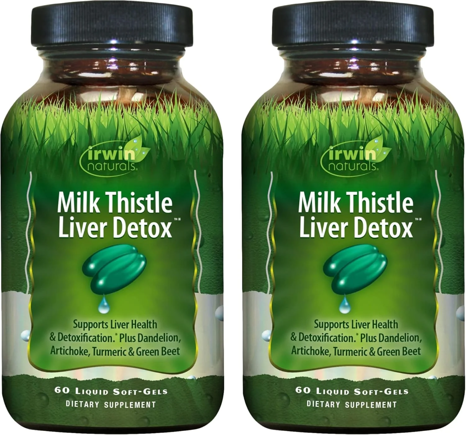 Irwin Naturals Milk Thistle Liver Detox – 60 Liquid Soft-Gels (Pack of 2) for Liver Health - Image 9