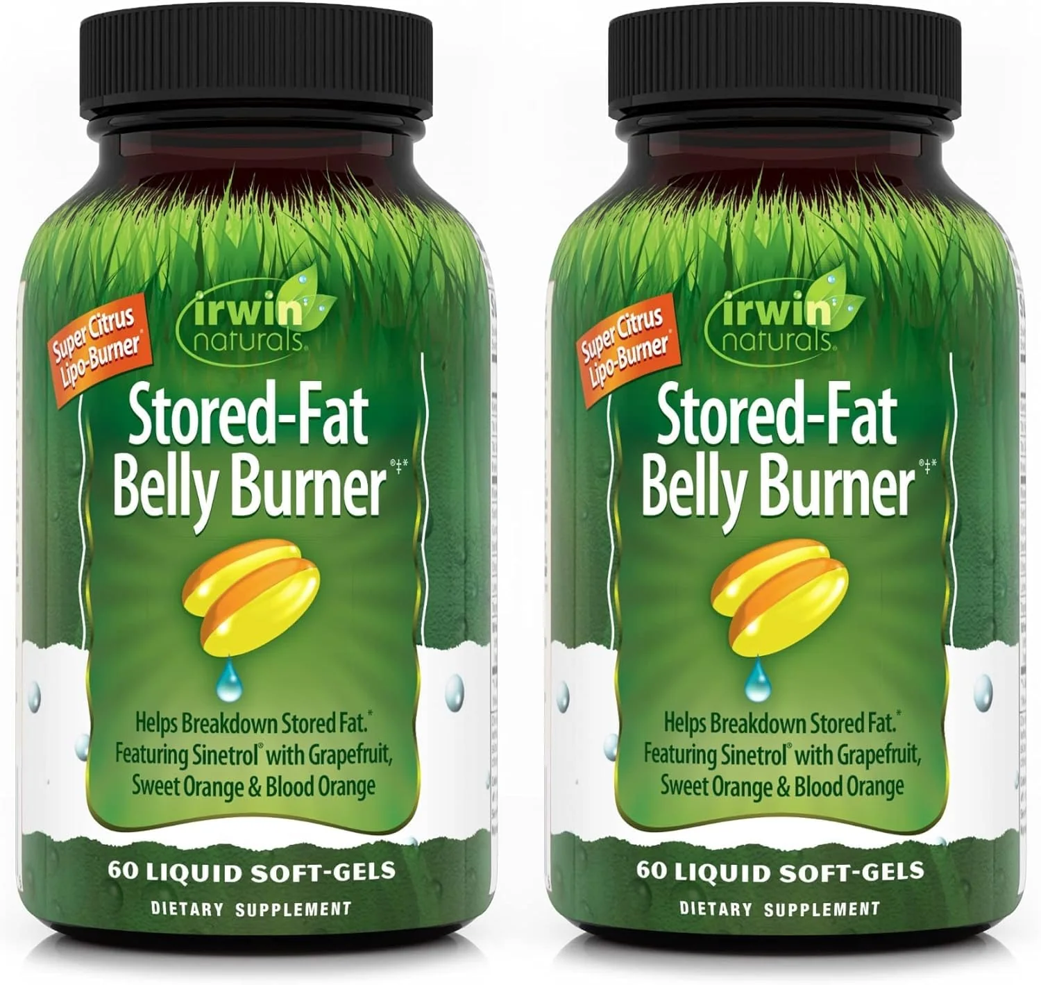 Irwin Naturals Stored-Fat Belly Burner – 60 Liquid Soft-Gels, Pack of 2 - Image 9