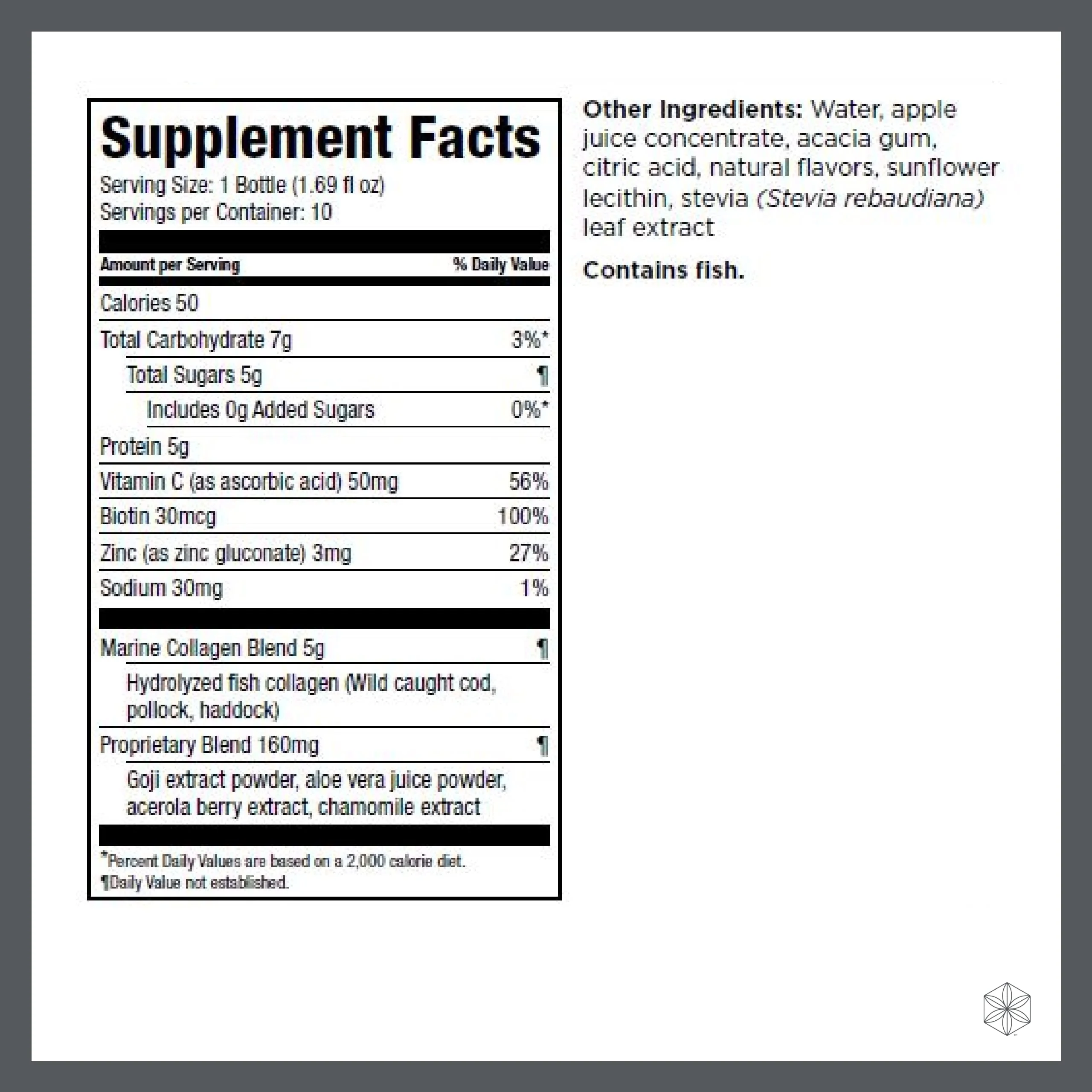 Isagenix Collagen Elixir - Marine Collagen Peptides, Vitamin C, Zinc & Biotin (50 mL) - Image 9