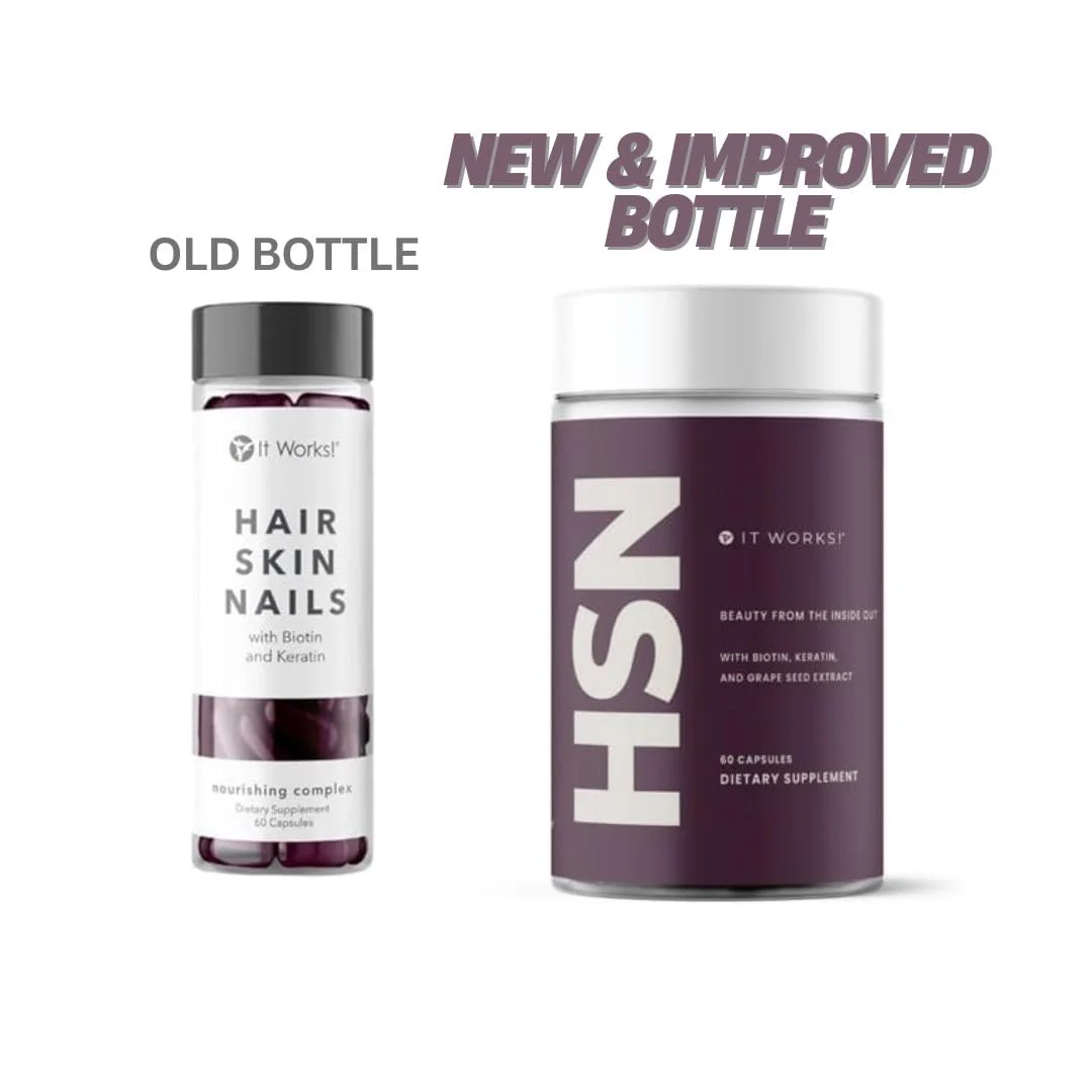 It Works! HSN Beautifying Supplement with Keratin & Biotin – Hair, Skin & Nails – 60 Capsules - Image 2
