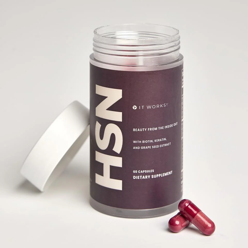It Works! HSN Beautifying Supplement with Keratin & Biotin – Hair, Skin & Nails – 60 Capsules - Image 3