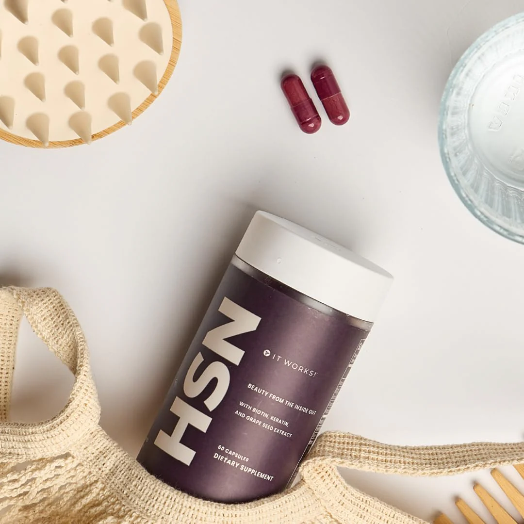 It Works! HSN Beautifying Supplement with Keratin & Biotin – Hair, Skin & Nails – 60 Capsules - Image 4