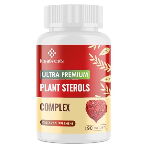 Itharoventis Cholesterol Supplements with Plant Sterols, Niacin, Red Yeast Rice, Bergamot, Omega-3 & Garlic – Advanced Absorption Formula – 180 Softgels - Image 9
