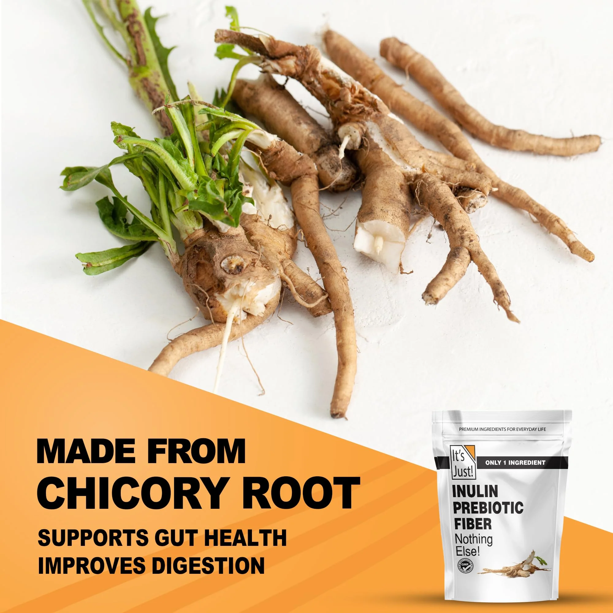 It's Just! Inulin Prebiotic Fiber Sweetener — Natural Chicory Root Powder, 4 lb (Belgium Product) - Image 10