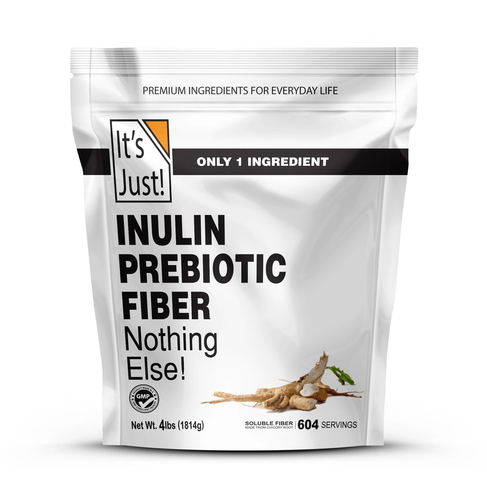 It's Just! Inulin Prebiotic Fiber Sweetener — Natural Chicory Root Powder, 4 lb (Belgium Product) - Image 8