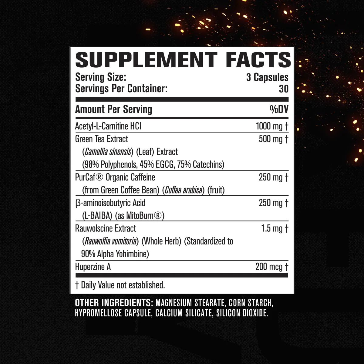 Jacked Factory Burn-XT Max: High-Performance Thermogenic Fat Burner with PurCaf Caffeine, MitoBurn & Green Tea | 90 Capsules - Image 7