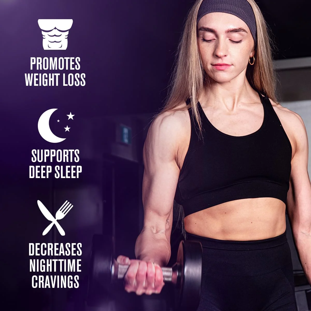 Jacked Factory Lean PM: Nighttime Fat Burner & Sleep Aid (120 Veggie Pills) - Image 2