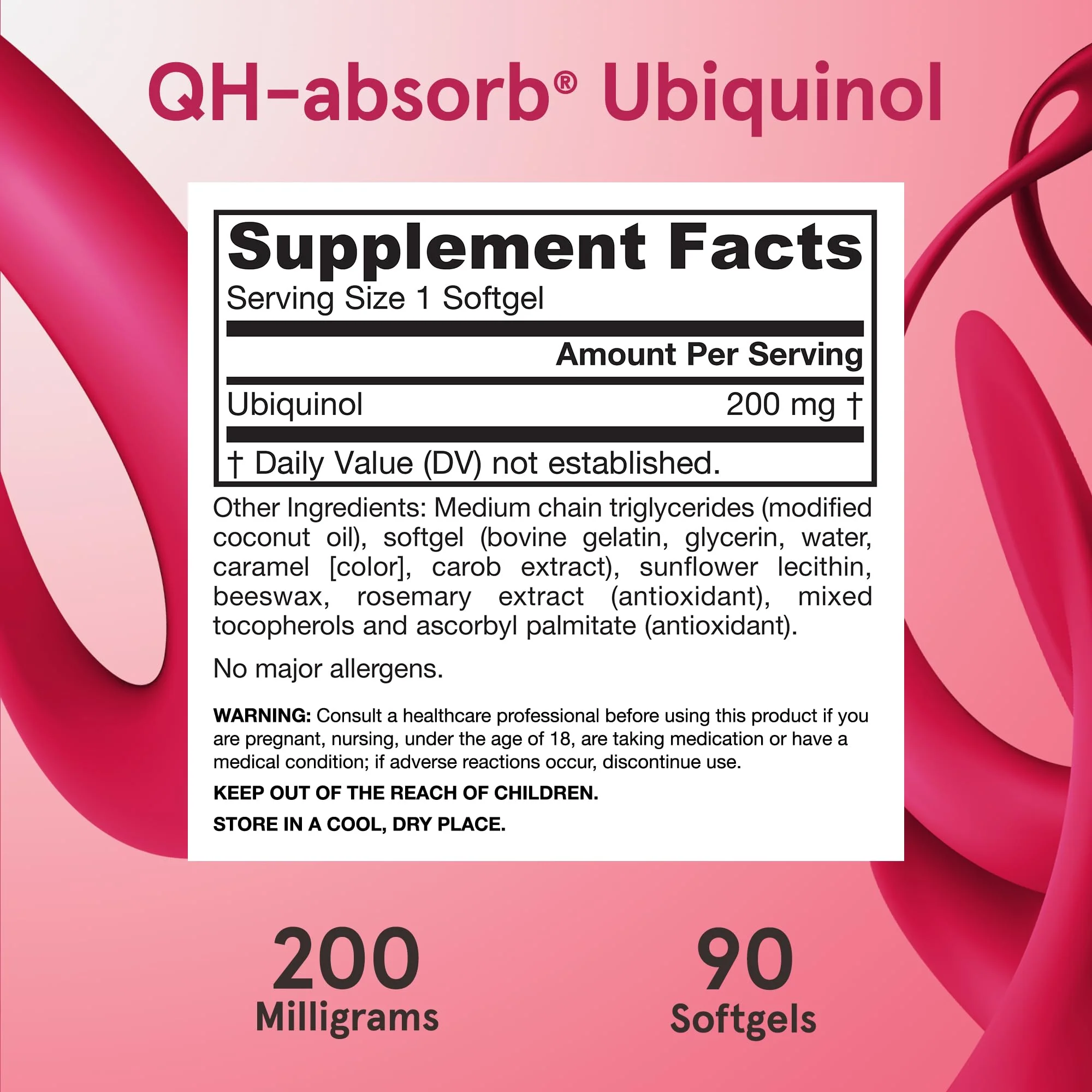 Jarrow Formulas QH-Absorb 200 mg – Active Co-Q10 (Ubiquinol) for Mitochondrial Energy & Cardiovascular Support | 90 Softgels - Image 6