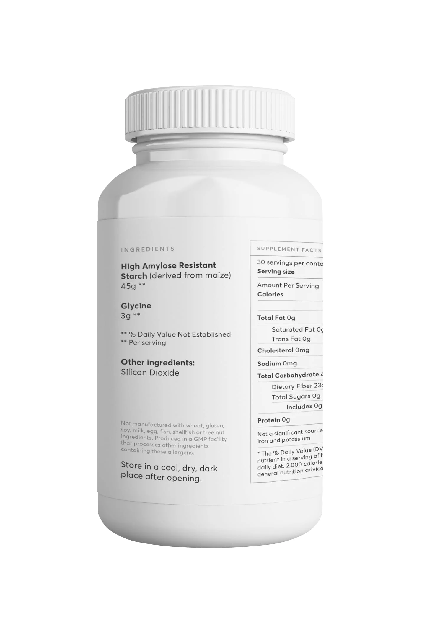 Jo’s Resistant Starch Powder – Premium Maize-Derived, Banana-Free (3LB) | Gut Health & Energy - Image 3