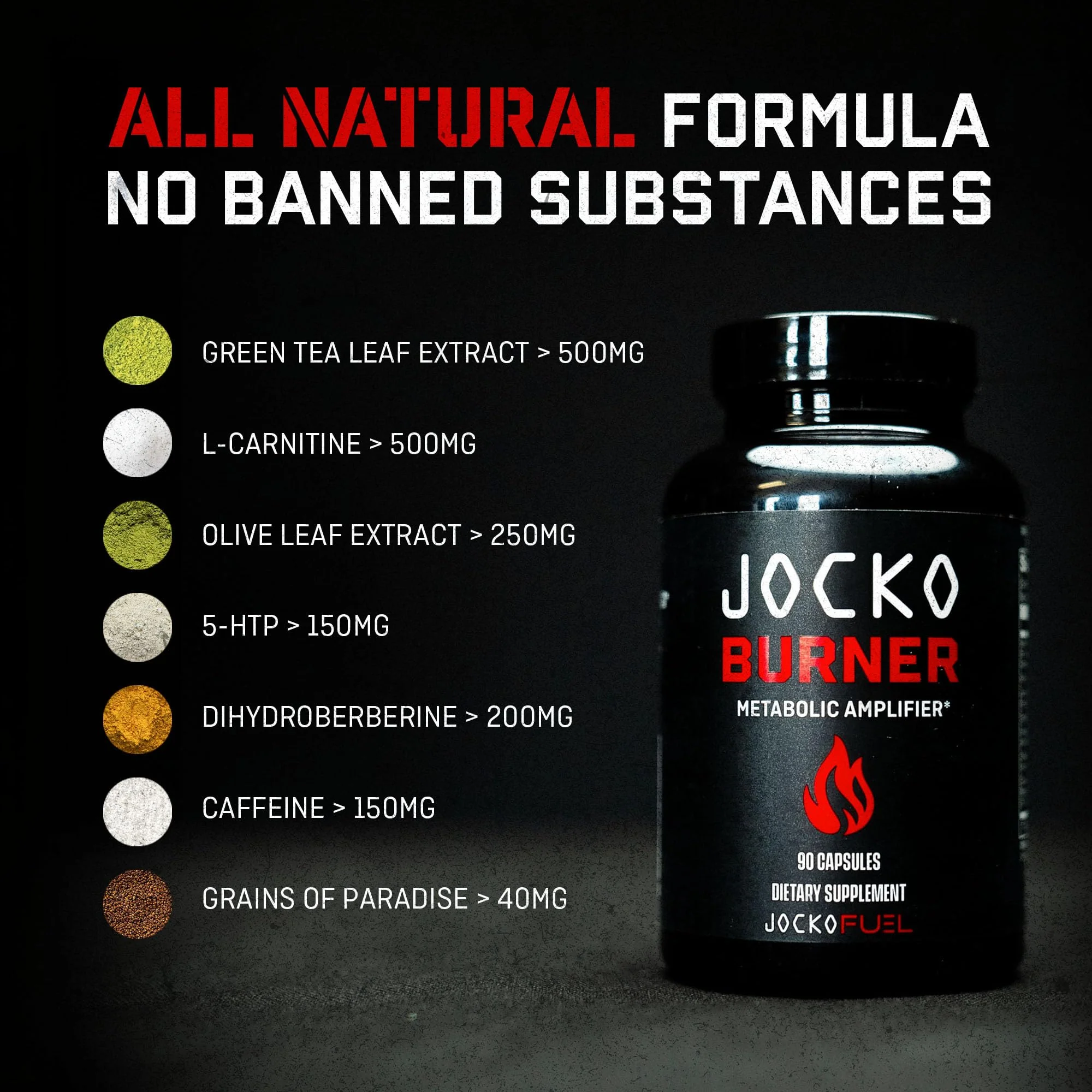 Jocko Fuel Burner – Healthy Weight Support, Appetite Regulation & Metabolism Boost (90 Count) - Image 5