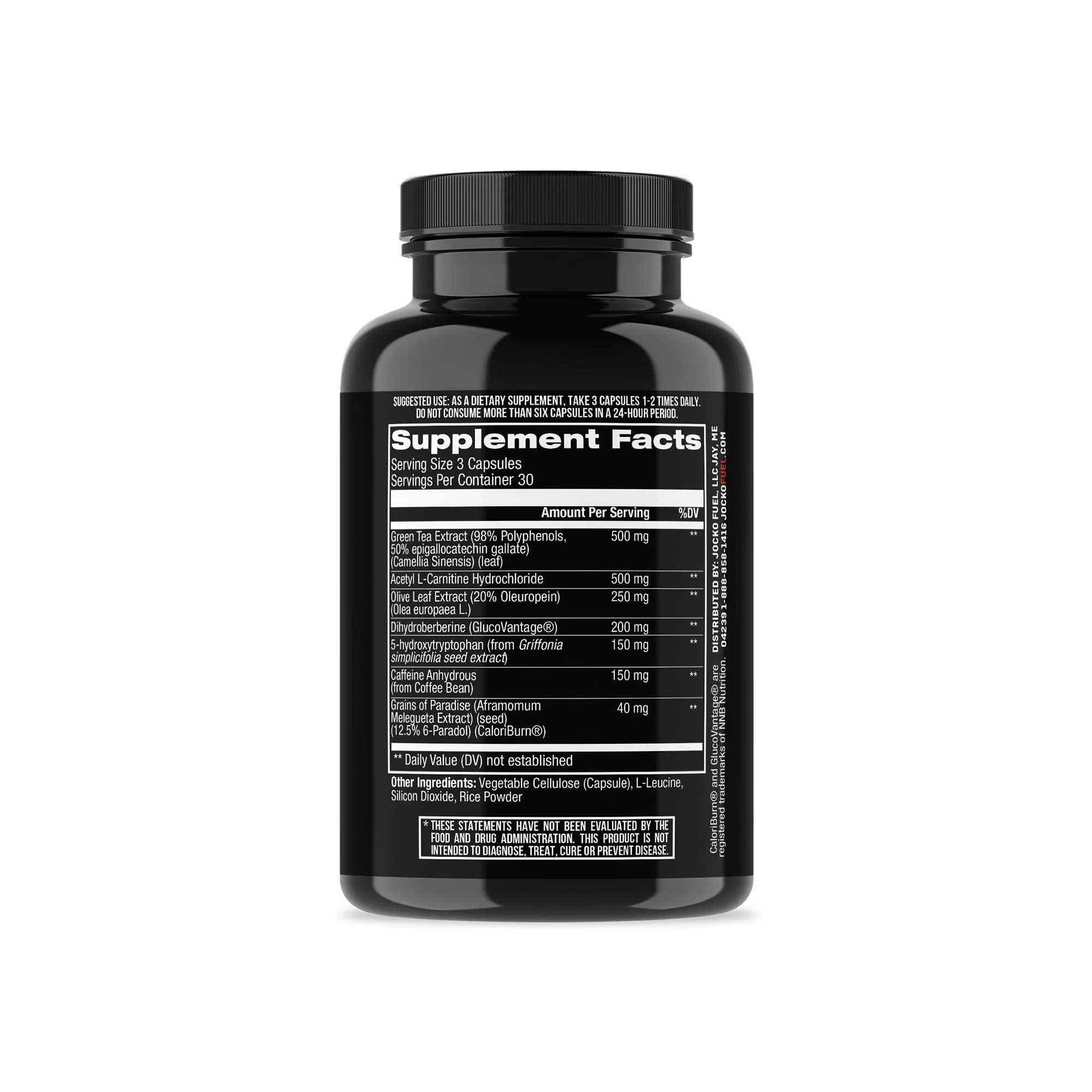 Jocko Fuel Burner – Healthy Weight Support, Appetite Regulation & Metabolism Boost (90 Count) - Image 9