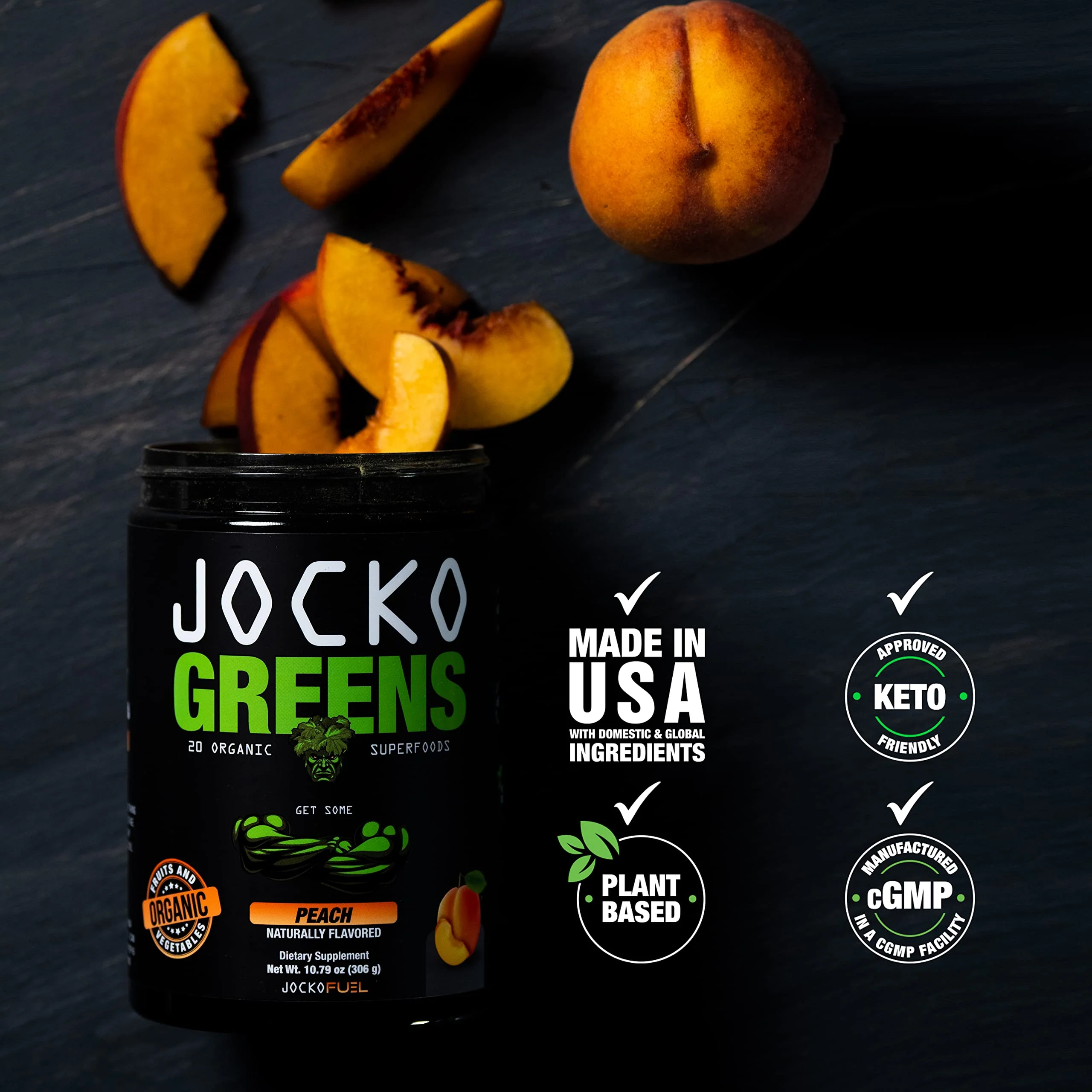 Jocko Fuel Daily Greens Powder – Organic Greens Superfood for Digestion and Immune Support | 30 Servings - Image 12
