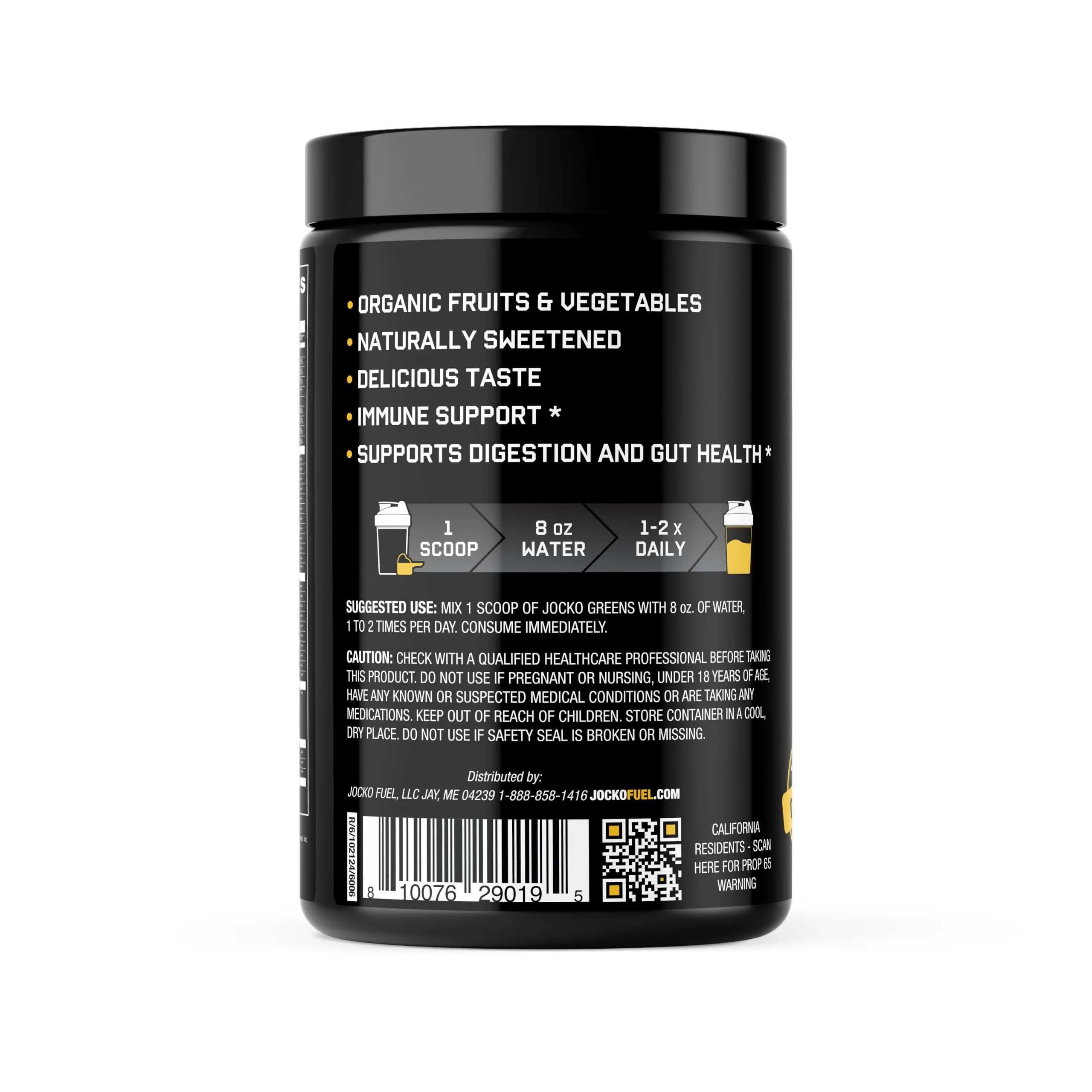 Jocko Fuel Daily Greens Powder – Premium Organic Greens with Probiotics (30 Servings) - Image 3