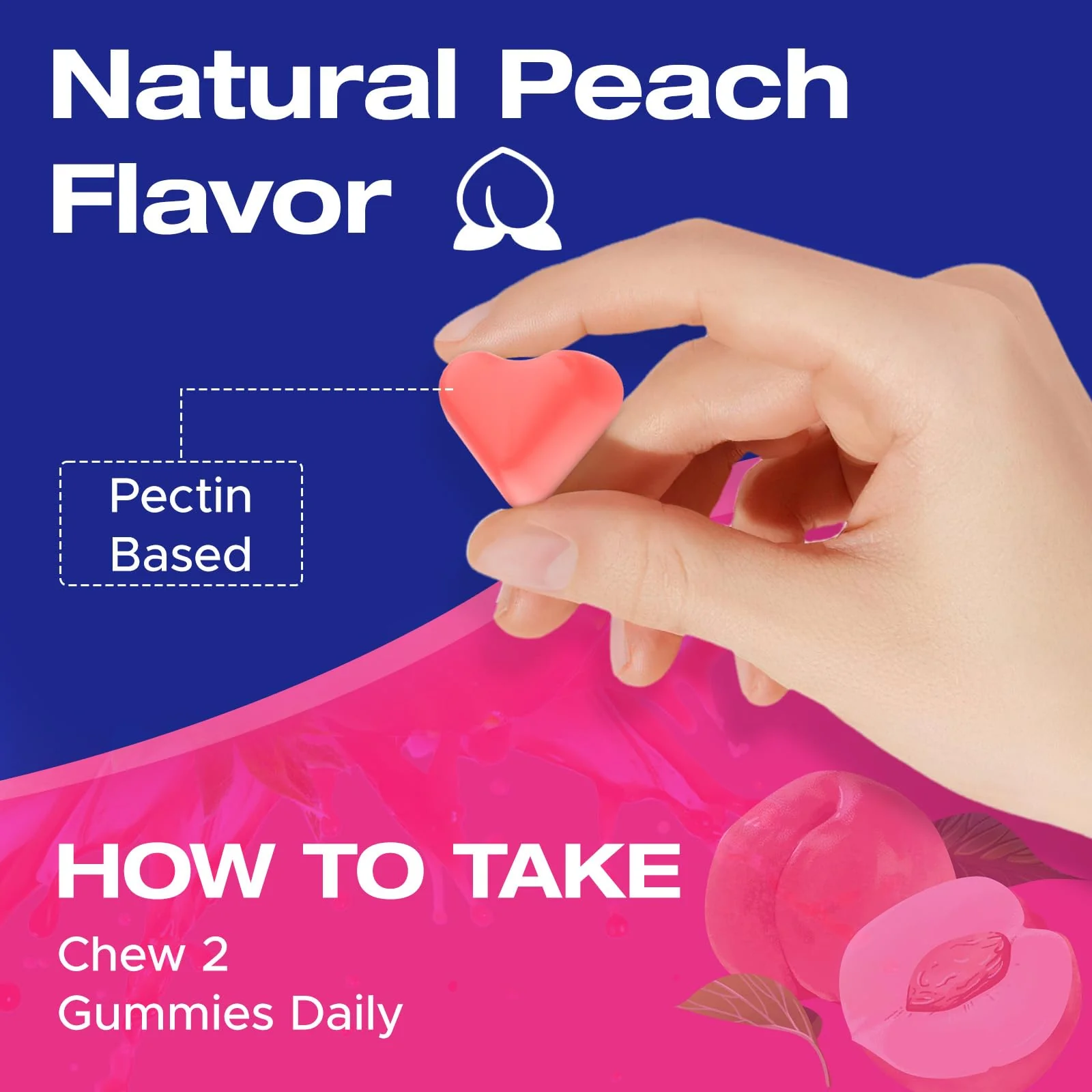Jovariquethor Booty Gummies for Women – Peach Flavor, Multivitamin & Herbal Blend (120 Count) - Image 14