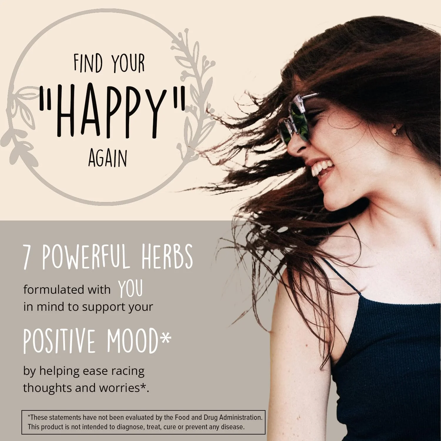 Joy-Filled Mood Support Supplement — 7-Herb Complex w/St. John's Wort (120 Ct) | Plant-Based Mood & Stress Support | Happy Healthy Hippie - Image 12