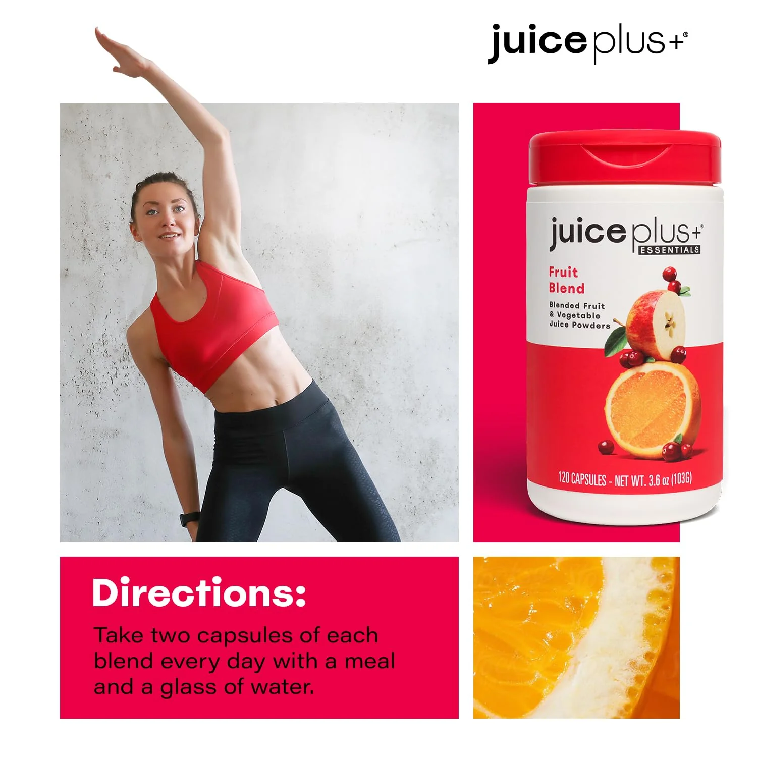 Juice Plus+ Fruit Blend: Plant-Based Whole Food Vitamins | Vegan, Gluten-Free, Non-GMO - Image 10