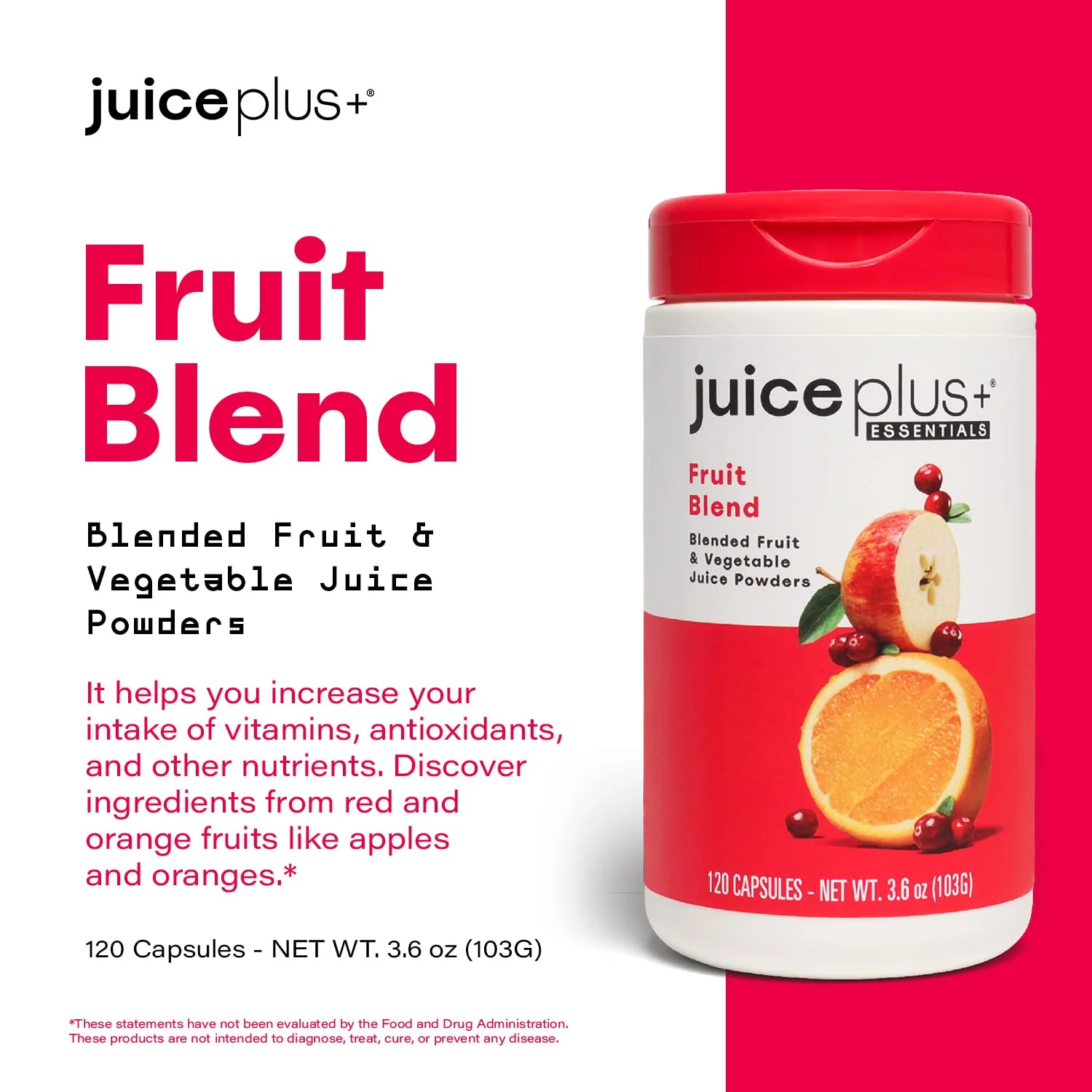 Juice Plus+ Fruit Blend: Plant-Based Whole Food Vitamins | Vegan, Gluten-Free, Non-GMO - Image 8