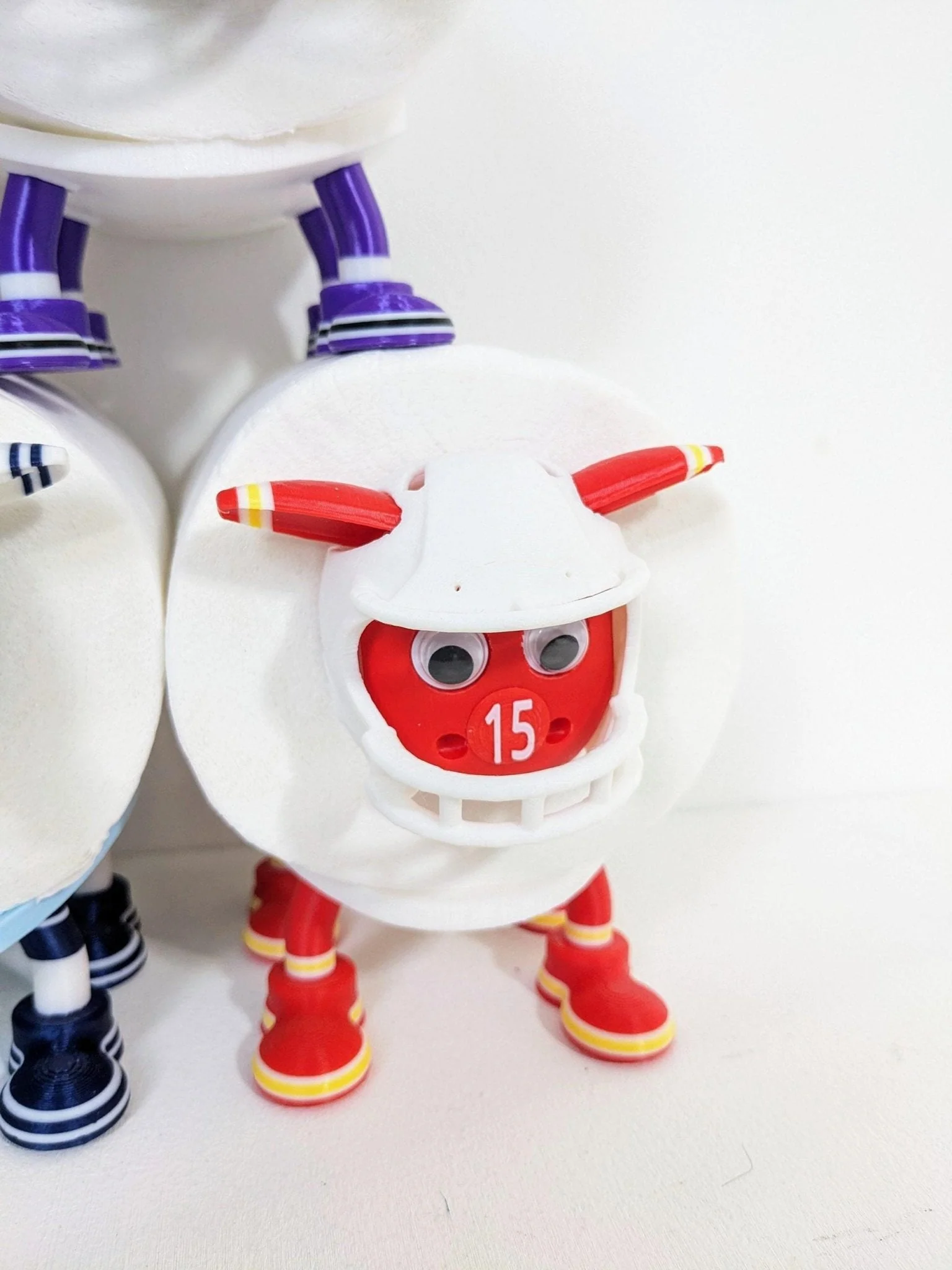 Kansas City Chiefs American football sheep spare toilet roll holder - Image 6