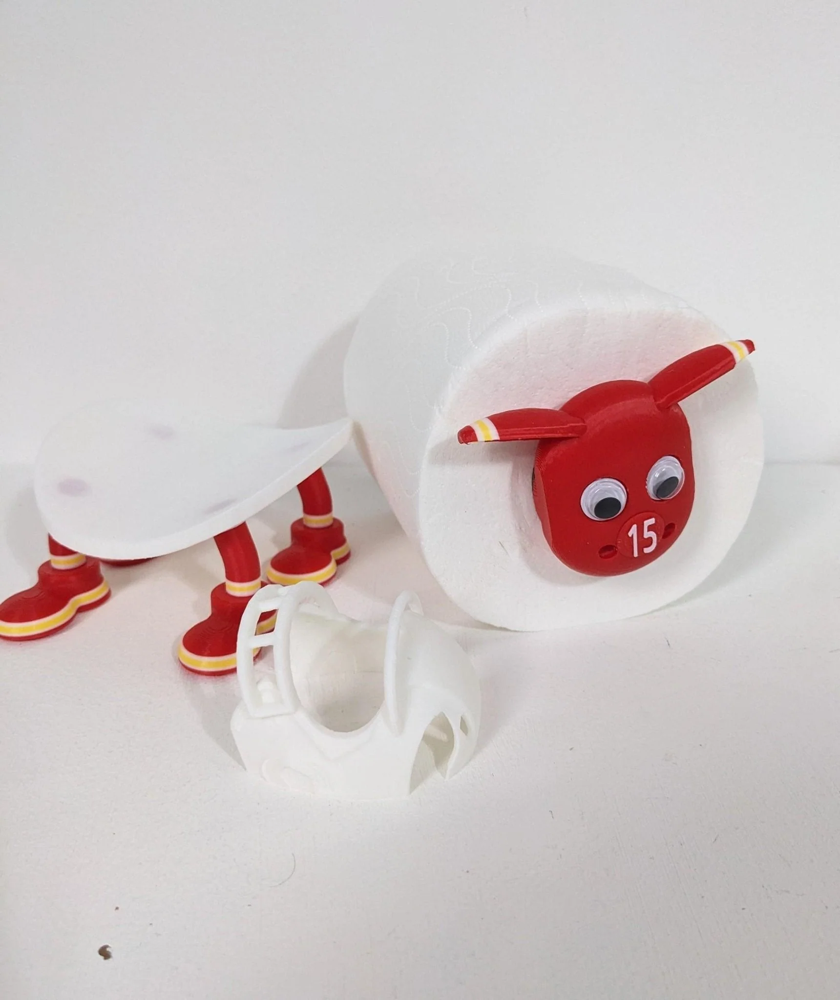 Kansas City Chiefs American football sheep spare toilet roll holder - Image 7