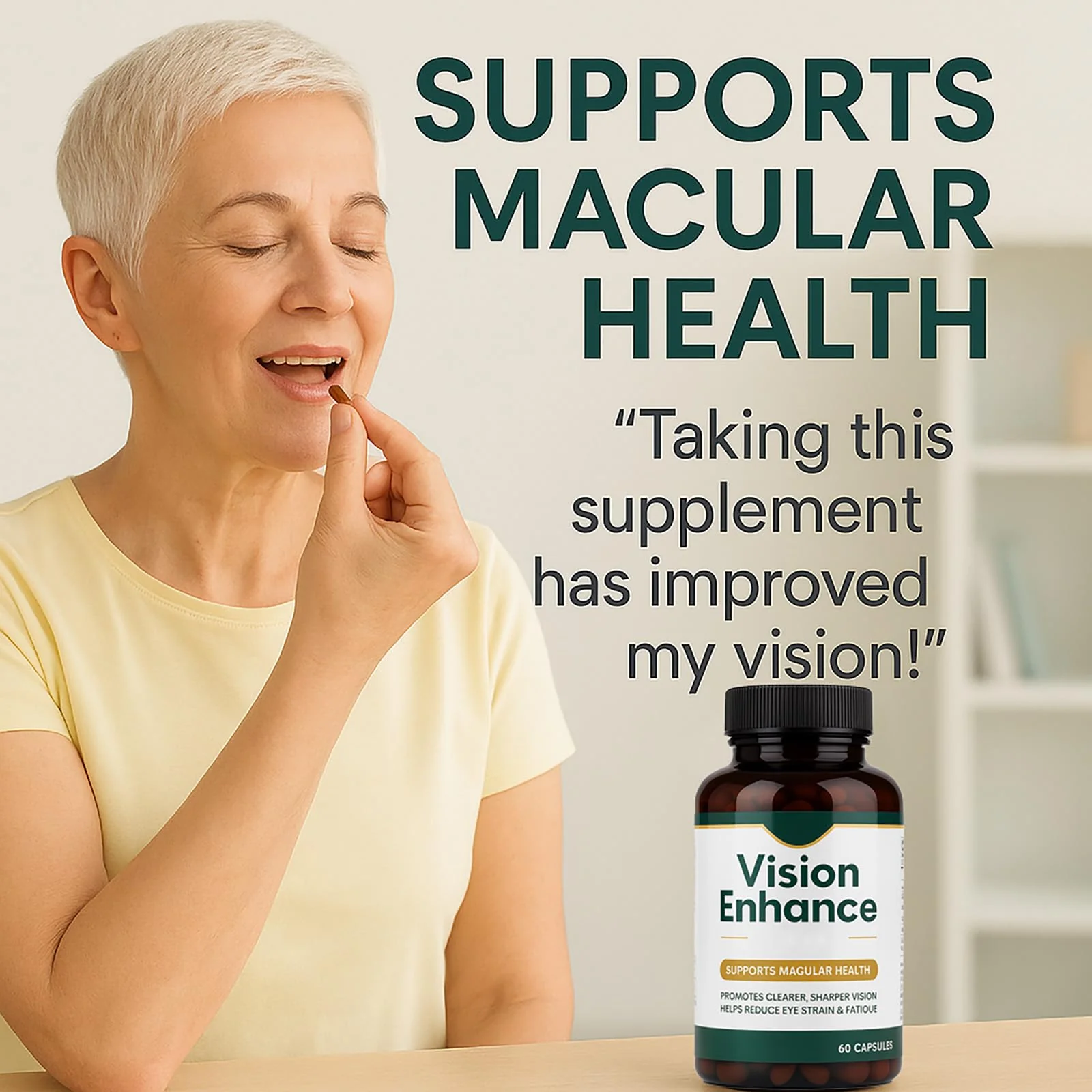 KBSBUBB Vision Enhance Pro – Lutein, Zeaxanthin & Bilberry Carotenoid Blend, 30-Day Supply - Image 5