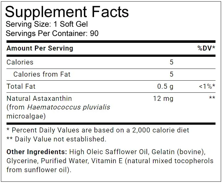 Keokea Organics Hawaii Astaxanthin 12 mg - 90 Softgels | Made in USA, Non-GMO & Pesticide Free - Image 17