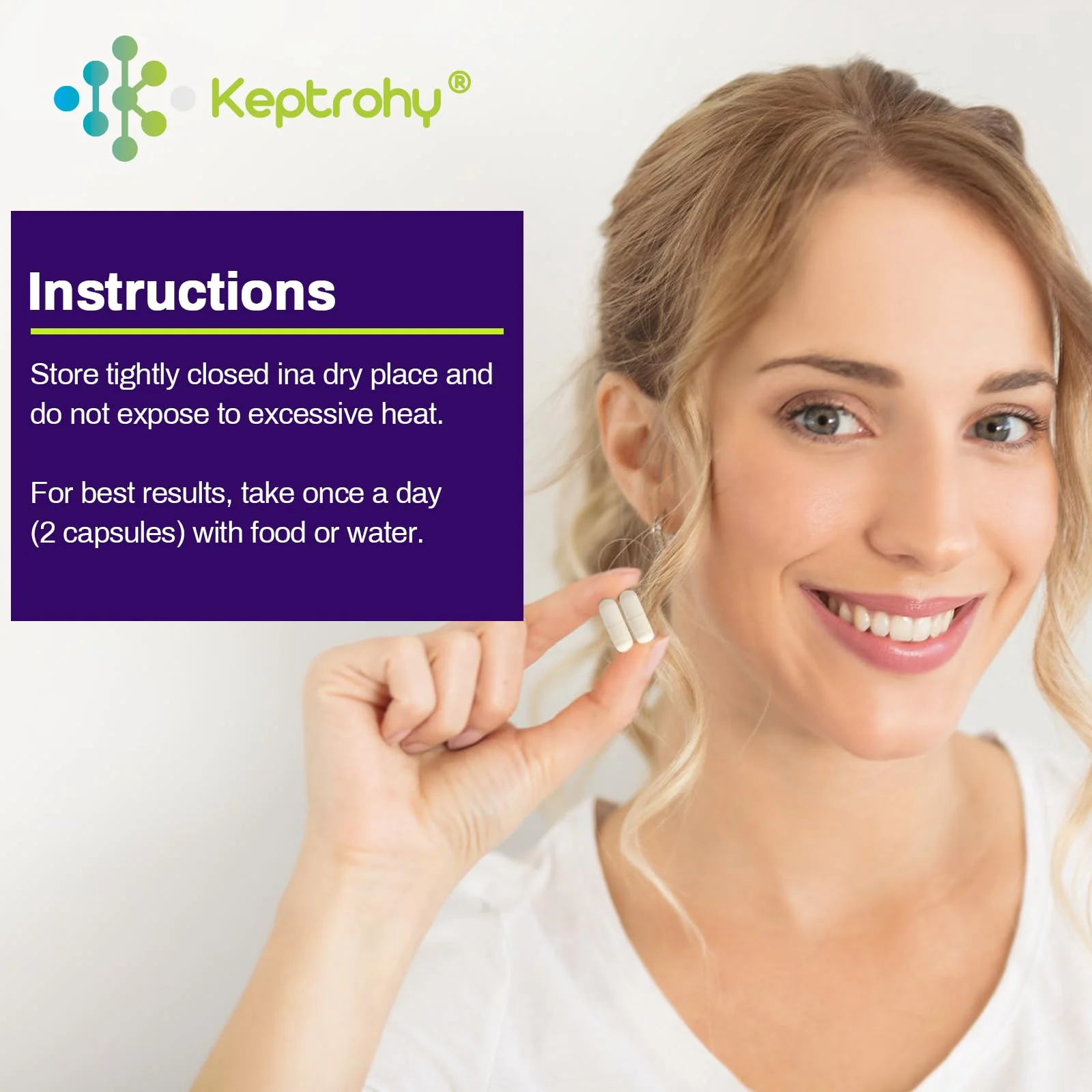 Keptrohy 300 Billion AFU Akkermansia Probiotic for Gut Health | 120 Count - Image 5