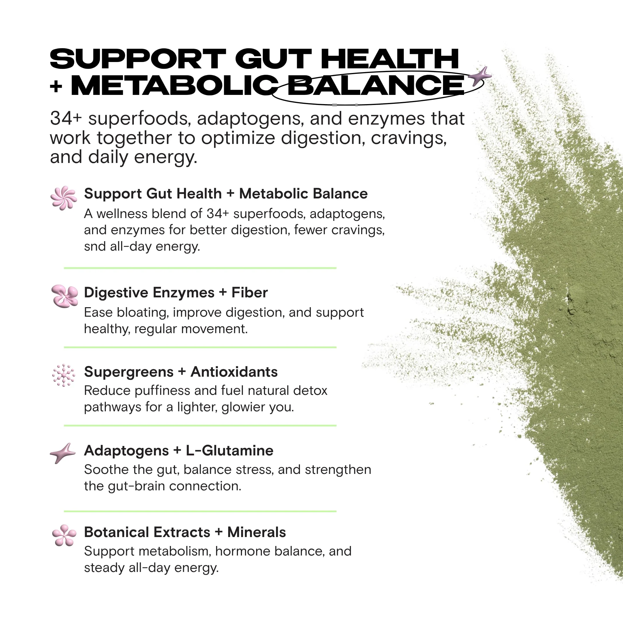 Kiala Nutrition Super Greens – Organic Greens Powder with Spirulina & Chlorella and Spectra Blend (Gluten Free, Vegan) - Image 2