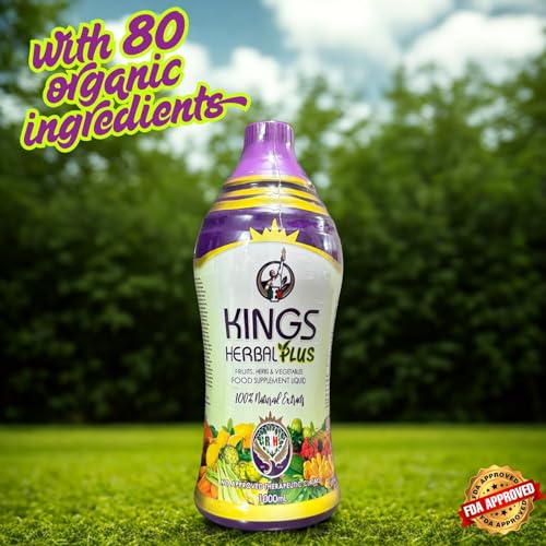 Kings Herbal Plus Food Supplement 1000ml – Fruits, Herbs & Vegetable Fusion - Image 5