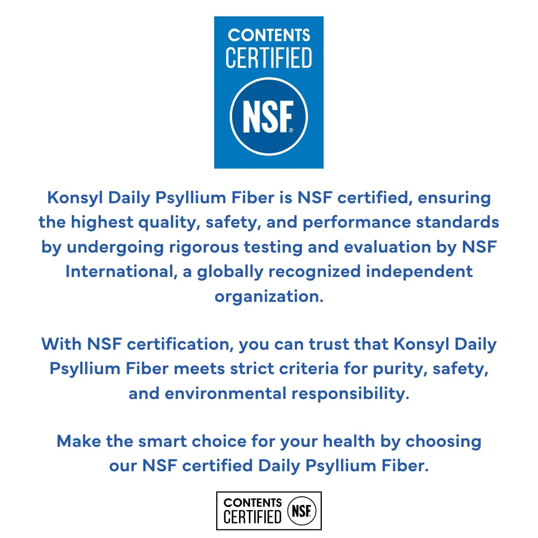 Konsyl Daily Psyllium Fiber Powder – 90 Servings (540g) | All-Natural Psyllium Husk - Image 8