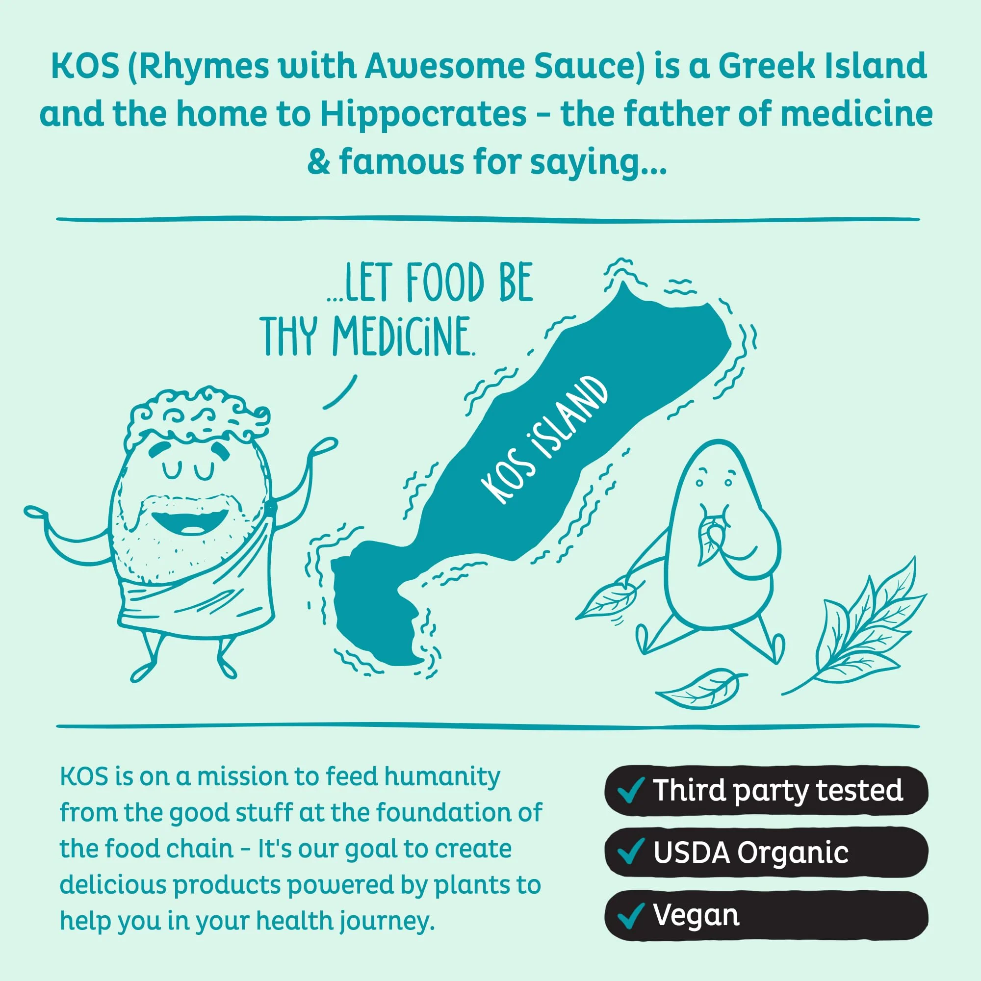KOS Organic Spirulina Powder - USDA Organic, Non-Irradiated, 109 Servings, Vegan - Image 8