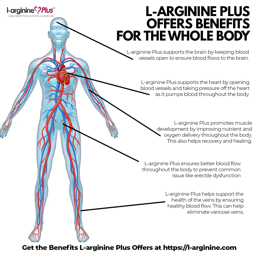 L-arginine Plus - 5110mg L-Arginine & 1010mg L, 13.4 oz | Nitric Oxide Booster - Image 7