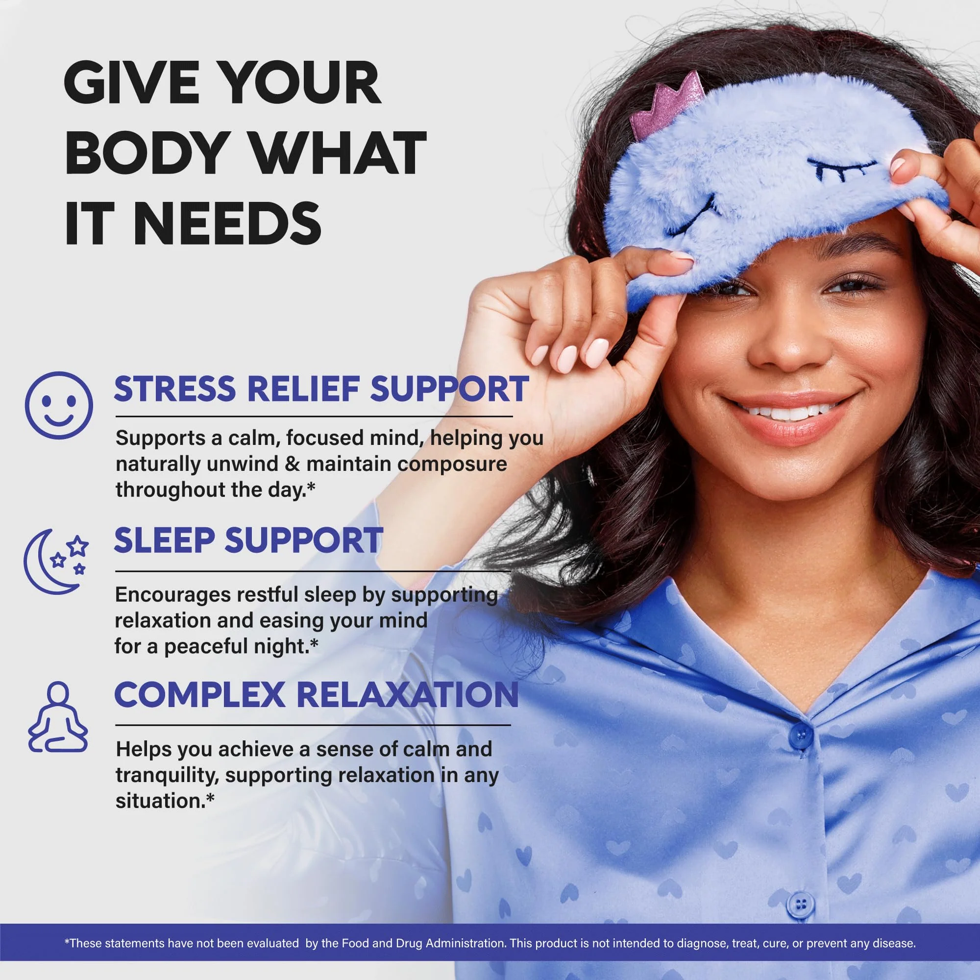 L Theanine 400 mg – Stress Relief, Relaxation & Sleep Support | Made in USA | 240 Vegan Capsules - Image 3