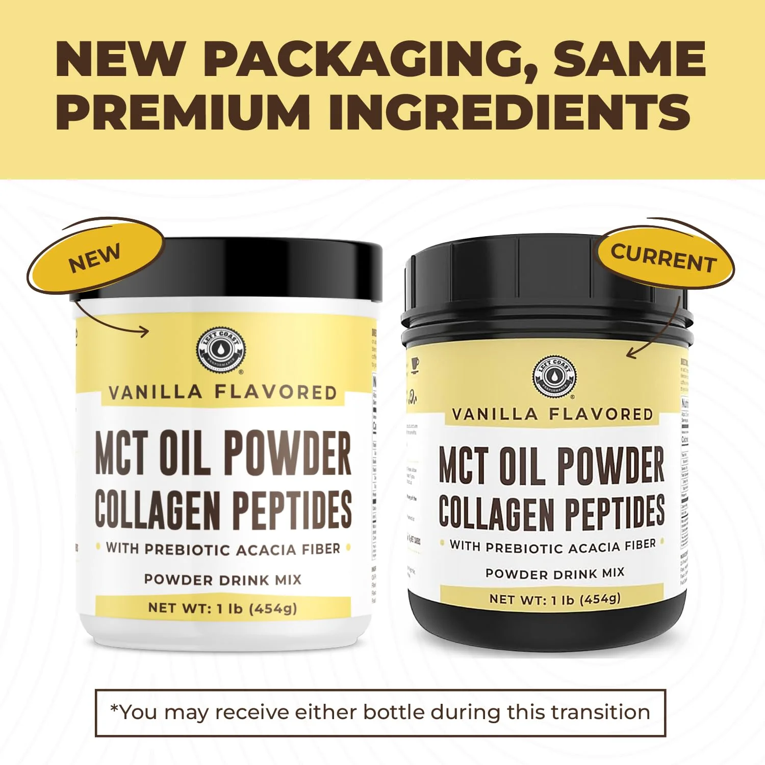 Left Coast Performance MCT Oil Powder with Acacia Fiber & Collagen – Vanilla, 16 oz - Image 10