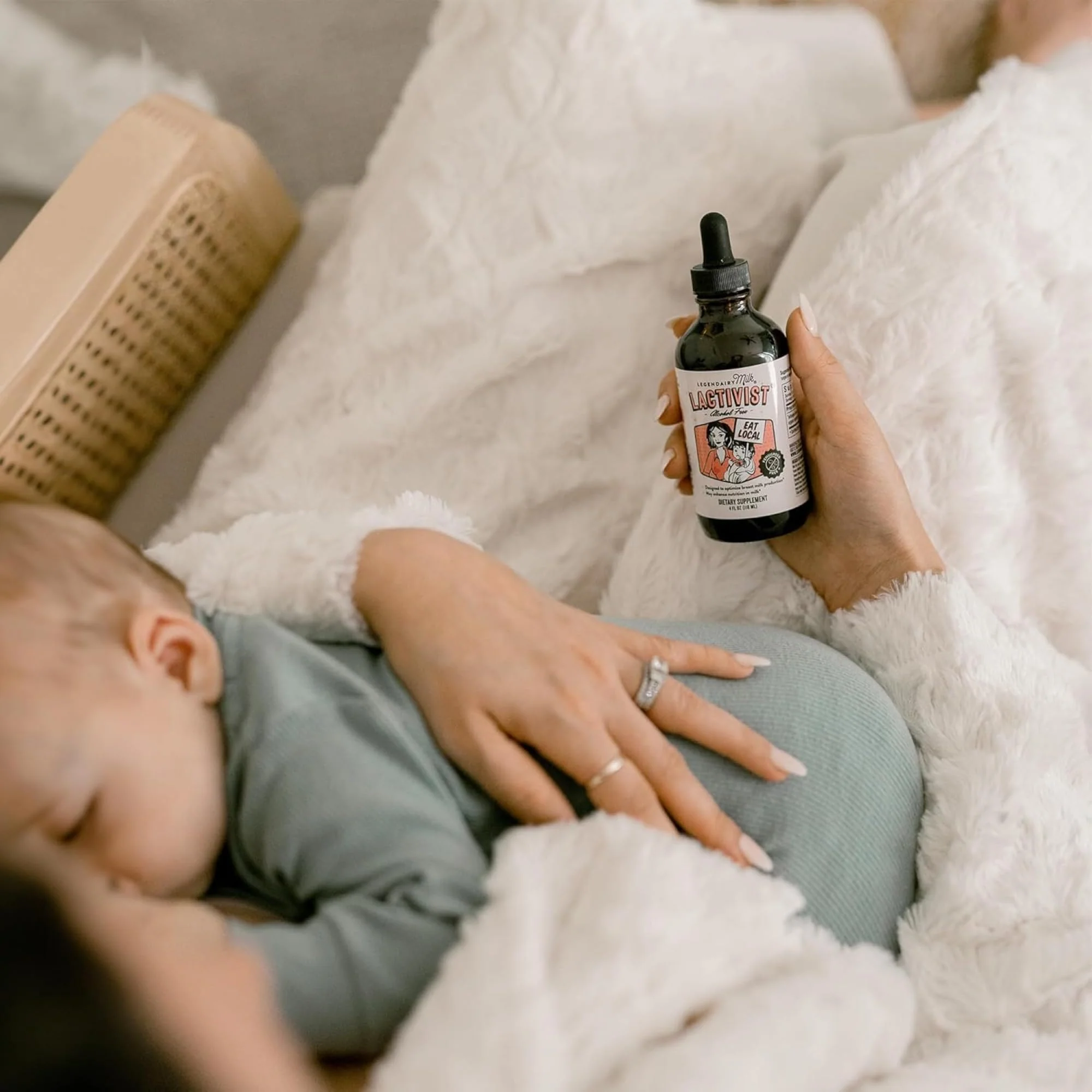 Legendairy Milk Lactivist Drops – Organic Torbangun for Lactation | Alcohol-Free, Made in USA, 2 fl oz - Image 6