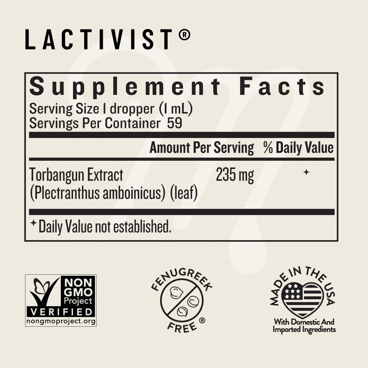 Legendairy Milk Lactivist Drops – Organic Torbangun Lactation Support, Alcohol Free, Made in USA - Image 8