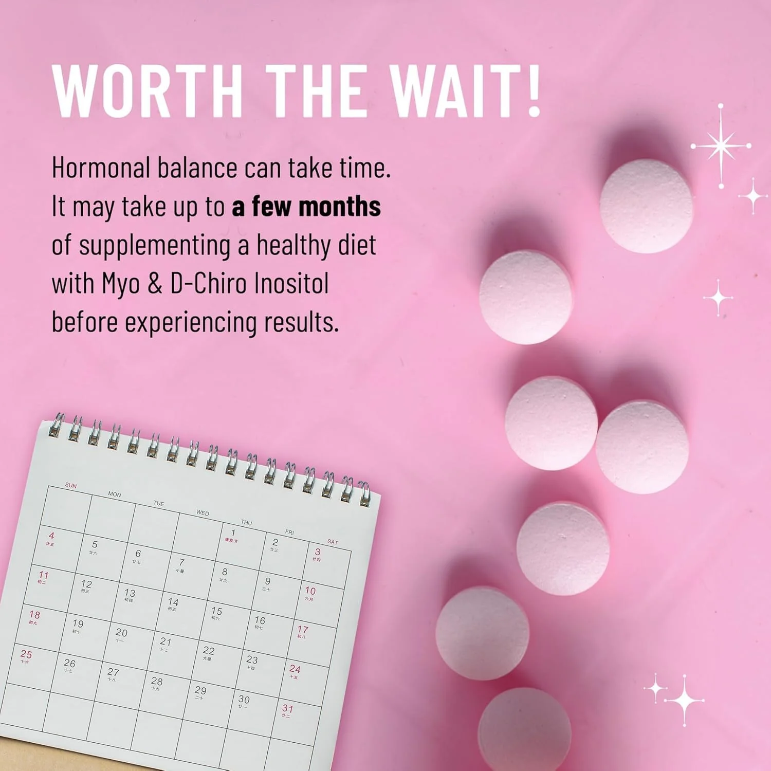 Legendairy Milk Pure Inositol Chewable Tablets 40:1 | Hormonal Balance & Fertility Support (90-Day Pack) - Image 12