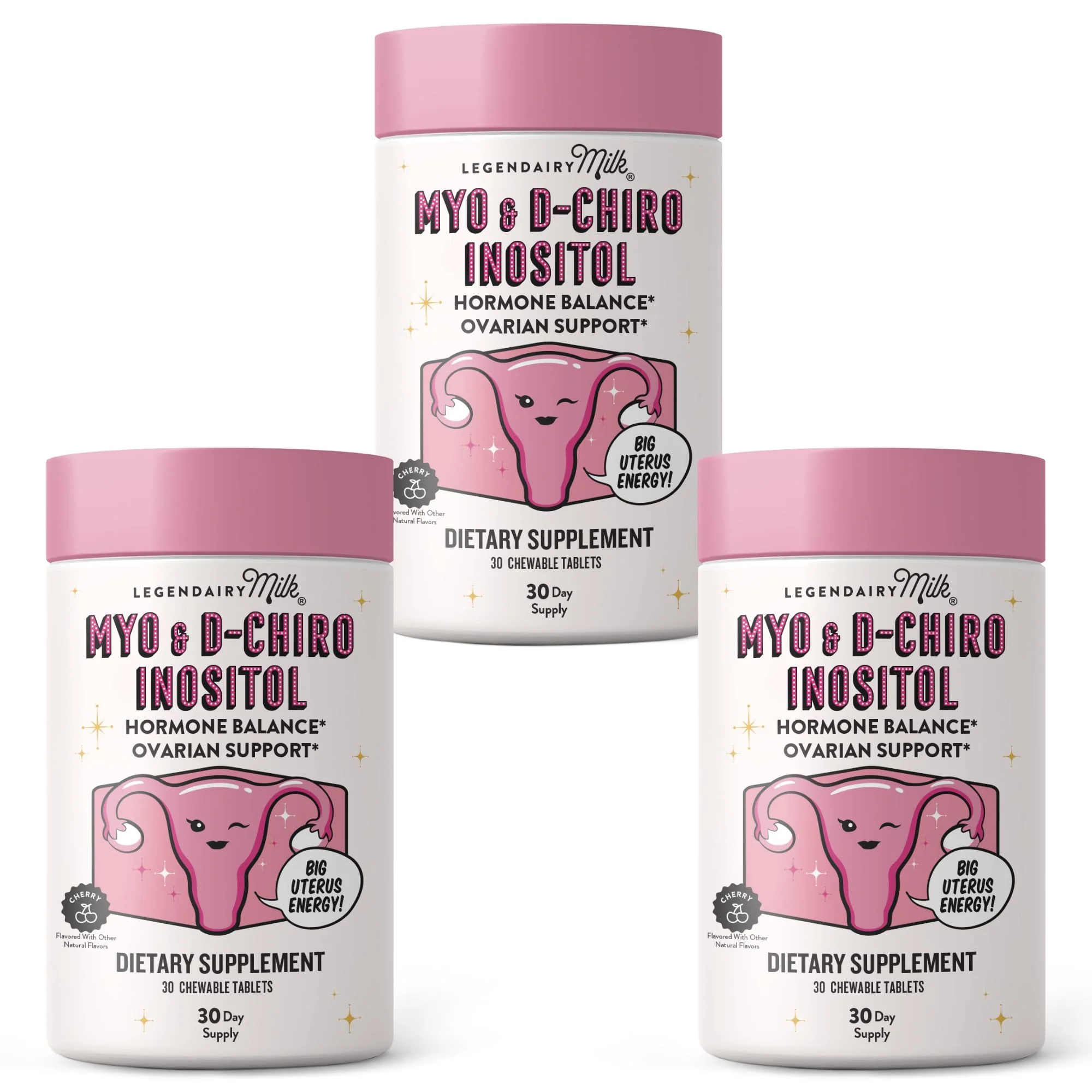 Legendairy Milk Pure Inositol Chewable Tablets 40:1 | Hormonal Balance & Fertility Support (90-Day Pack) - Image 8
