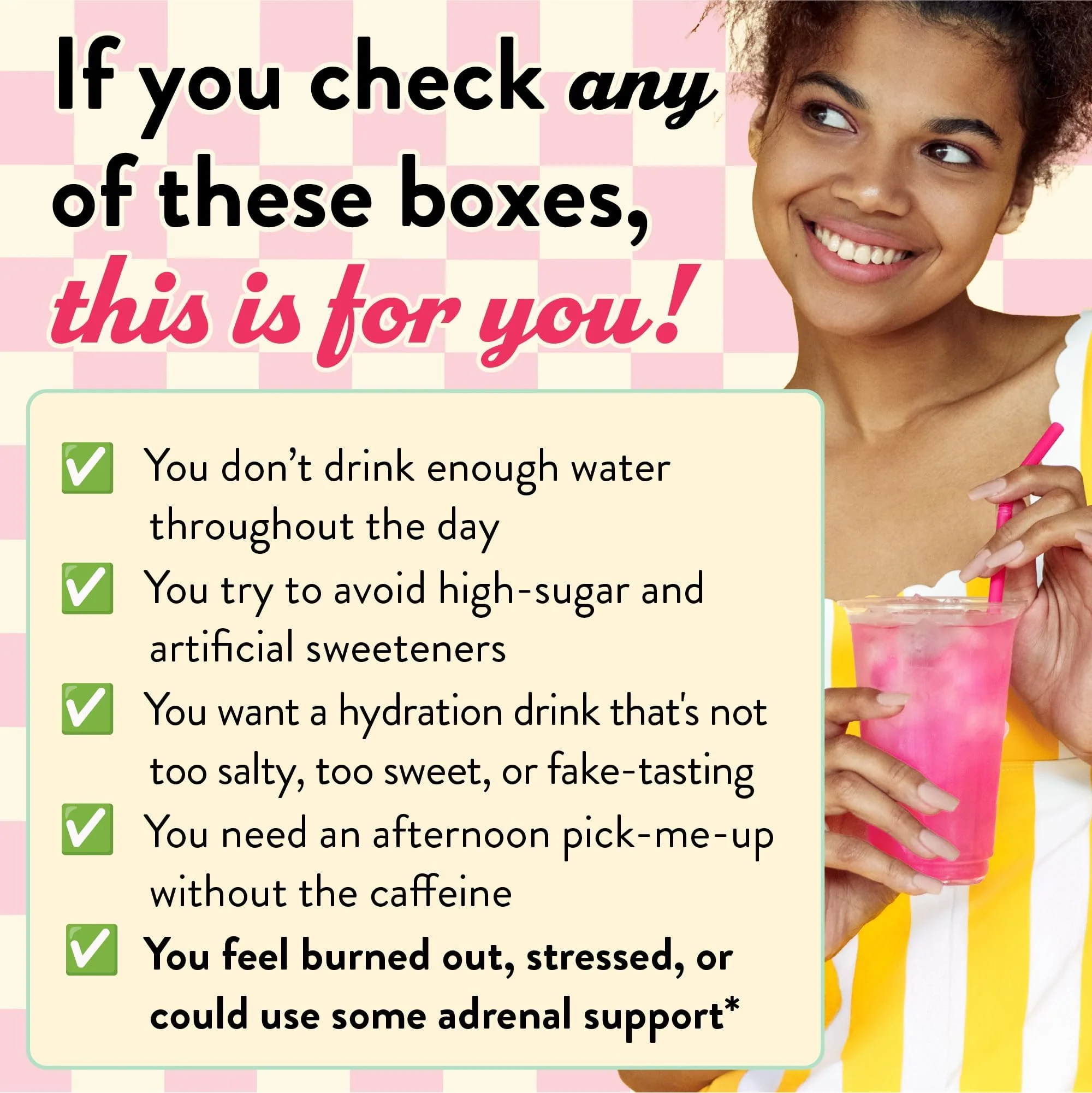 Legendairy Milk She’s Thirsty – Strawberry Lemonade Hydration Packets | Cortisol Support & Adrenal Health | Coconut Water Electrolytes 18 ct - Image 8
