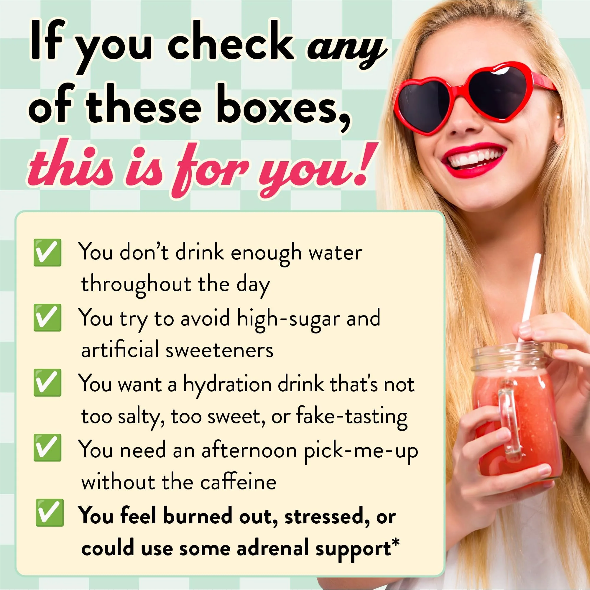 Legendairy Milk She’s Thirsty Watermelon Hydration Packets | Cortisol & Adrenal Support | No Sugar Added 18 ct - Image 8