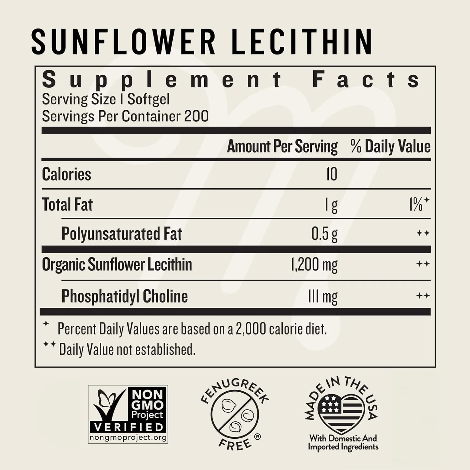 Legendairy Milk Sunflower Lecithin 1200mg – Lactation Support (200 Softgels x2, USA Made) - Image 4