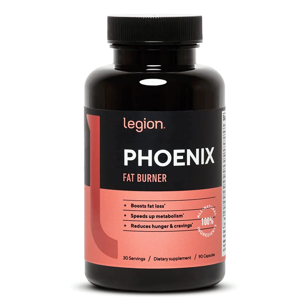 LEGION Phoenix Thermogenic Fat Burners & Weight Loss Pills – 30 Servings, 90 Capsules (Caffeine) - Image 8