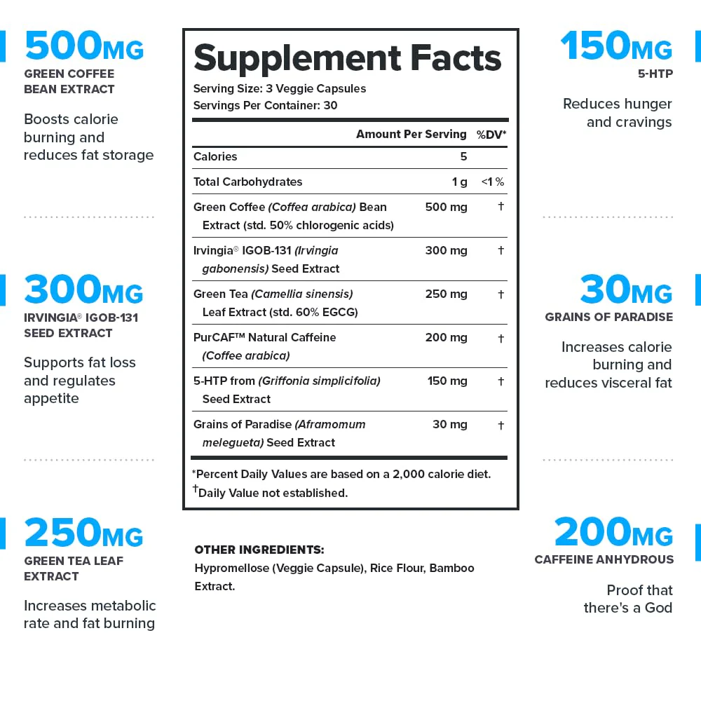 LEGION Phoenix Thermogenic Fat Burners & Weight Loss Pills – 30 Servings, 90 Capsules (Caffeine) - Image 9