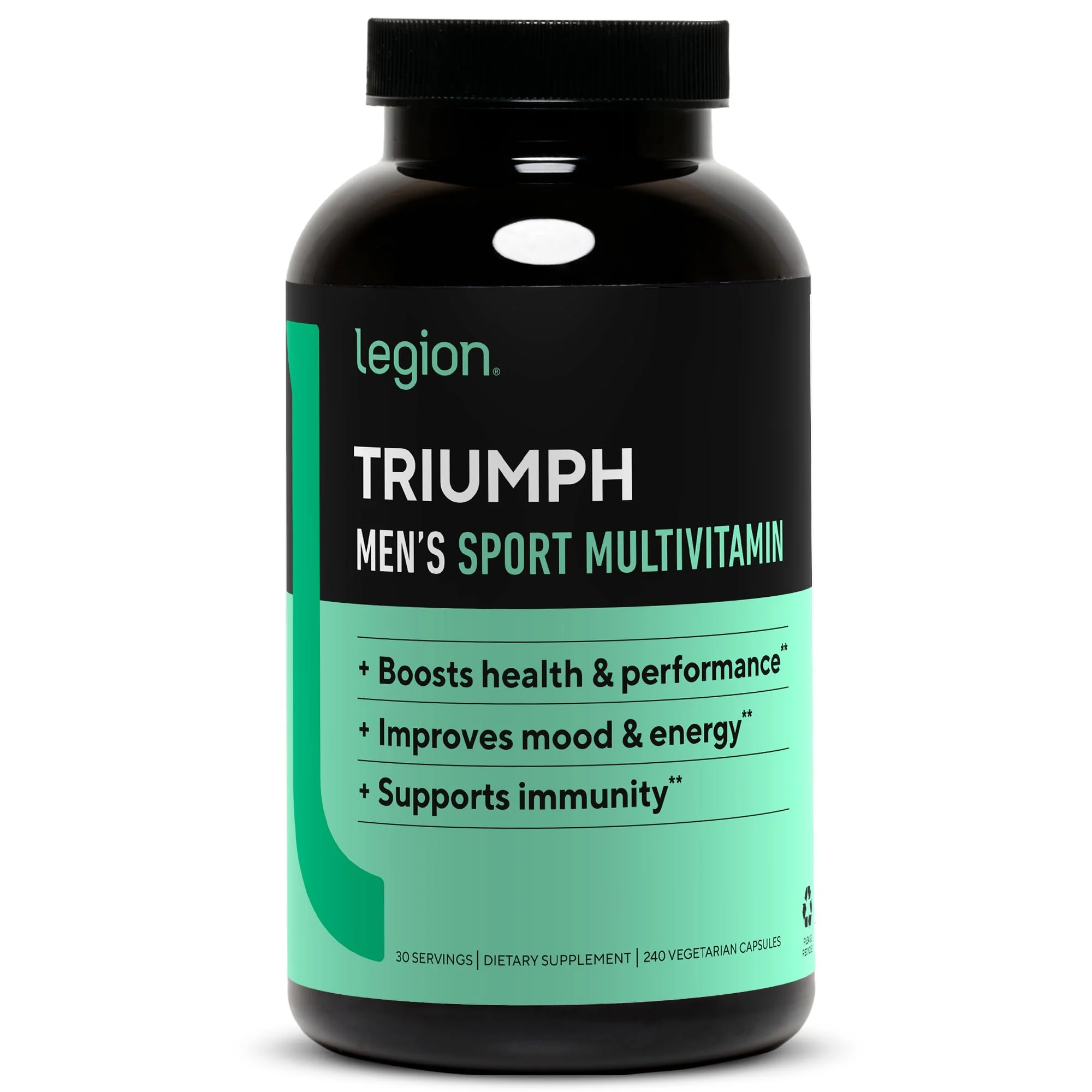 LEGION Triumph Men's Sport Vitamin — Complete Multivitamin for Men, 21 Vitamins - Image 7