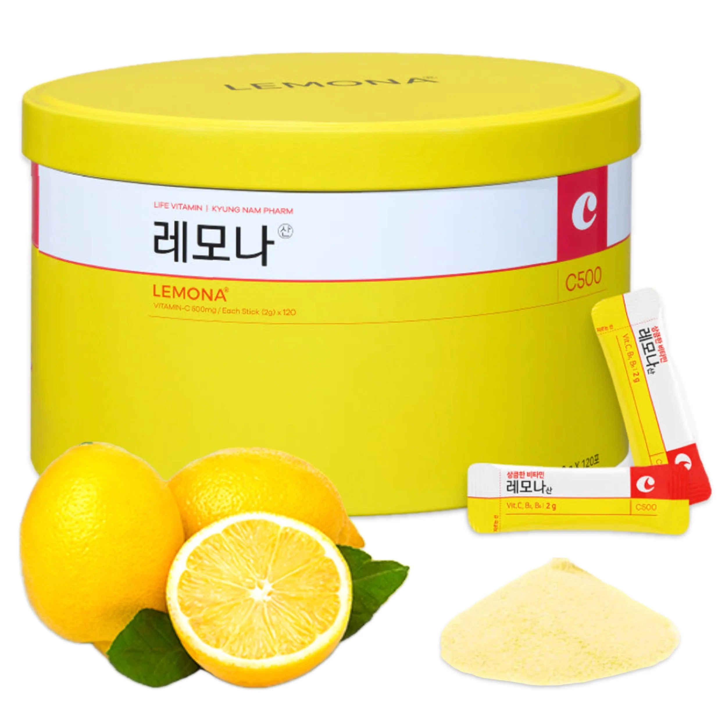 LEMONA 500mg Vitamin C Sticks – Kyung Nam Pharm | On-The-Go Immune Support - Image 10